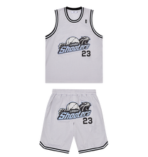 Load image into Gallery viewer, Shooters SS23 Basketball Vest - Grey/Blue