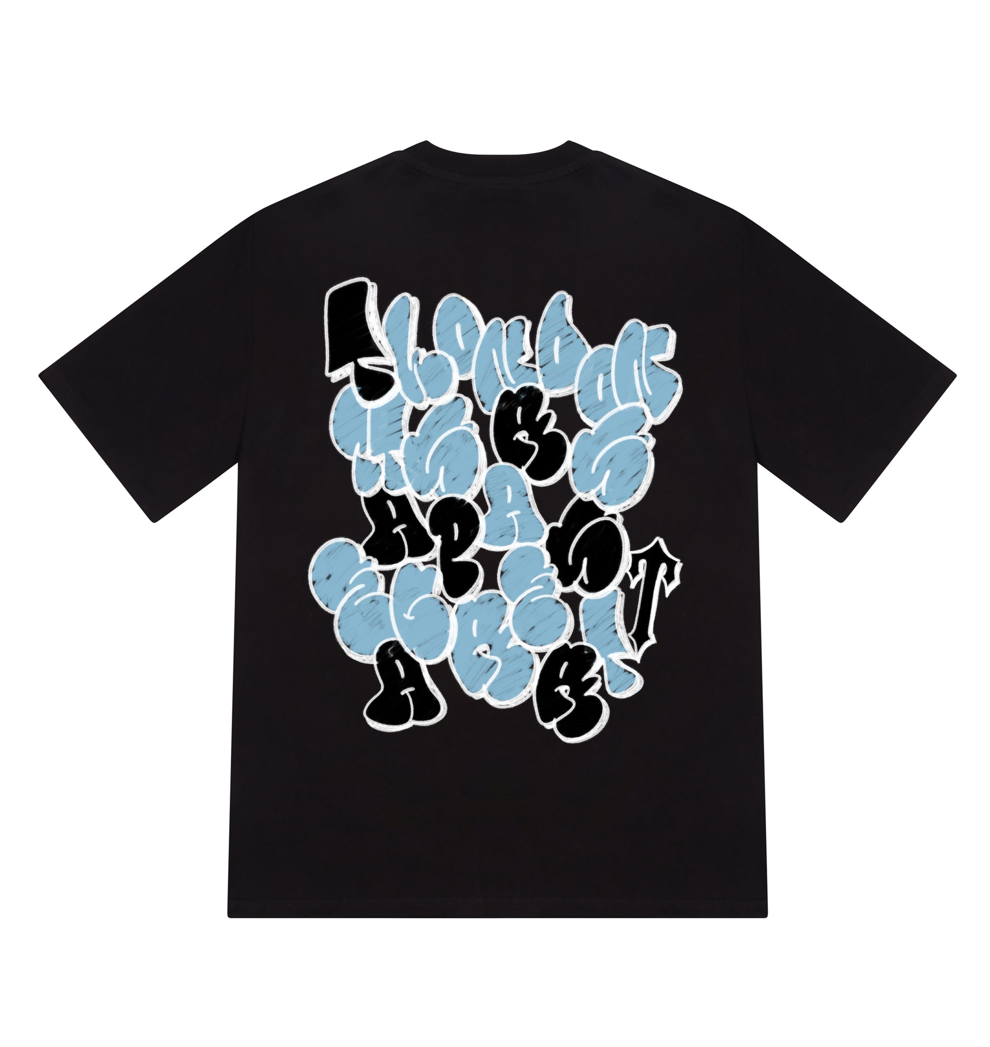 Wall to Wall Tee - Black