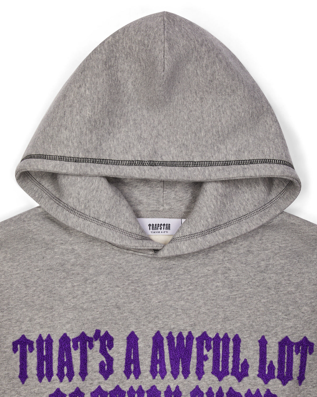 Trapstar x Cough Syrup Hoodie - Grey*