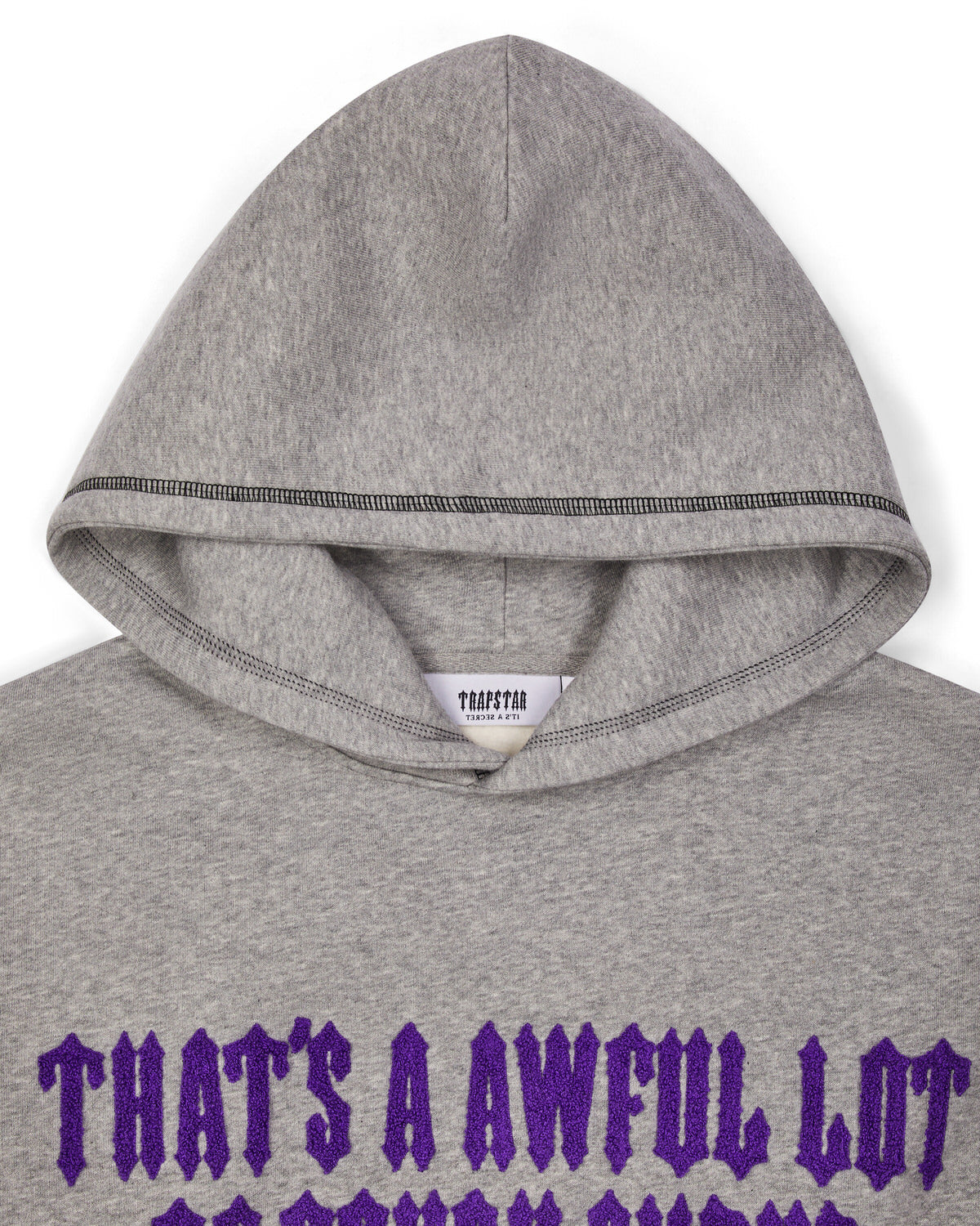 Trapstar x Cough Syrup Hoodie - Grey*