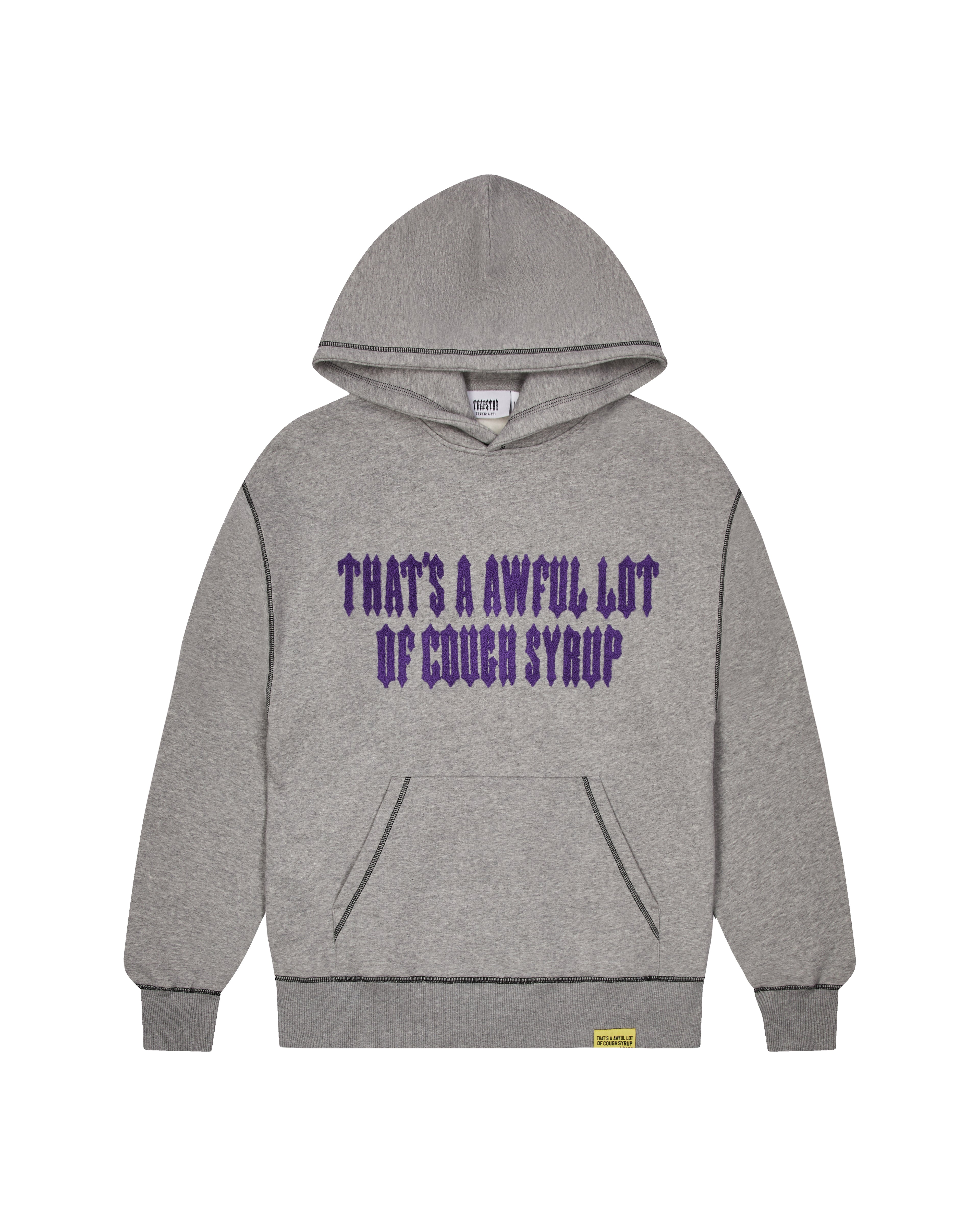 Trapstar x Cough Syrup Hoodie - Grey*