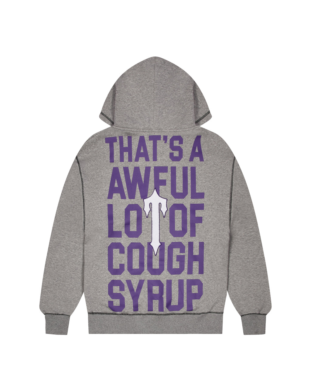 Trapstar x Cough Syrup Hoodie - Grey*