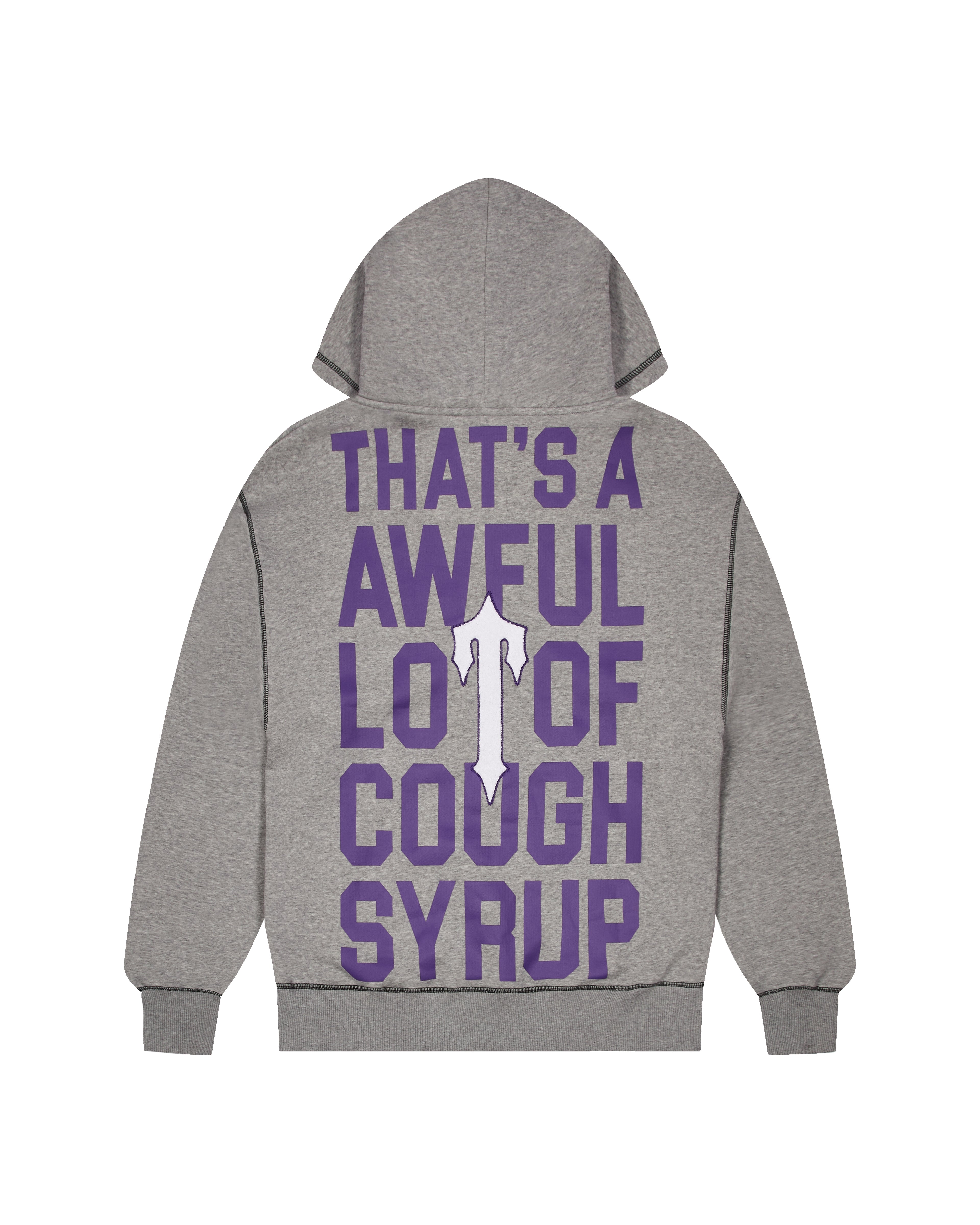 Trapstar x Cough Syrup Hoodie - Grey*