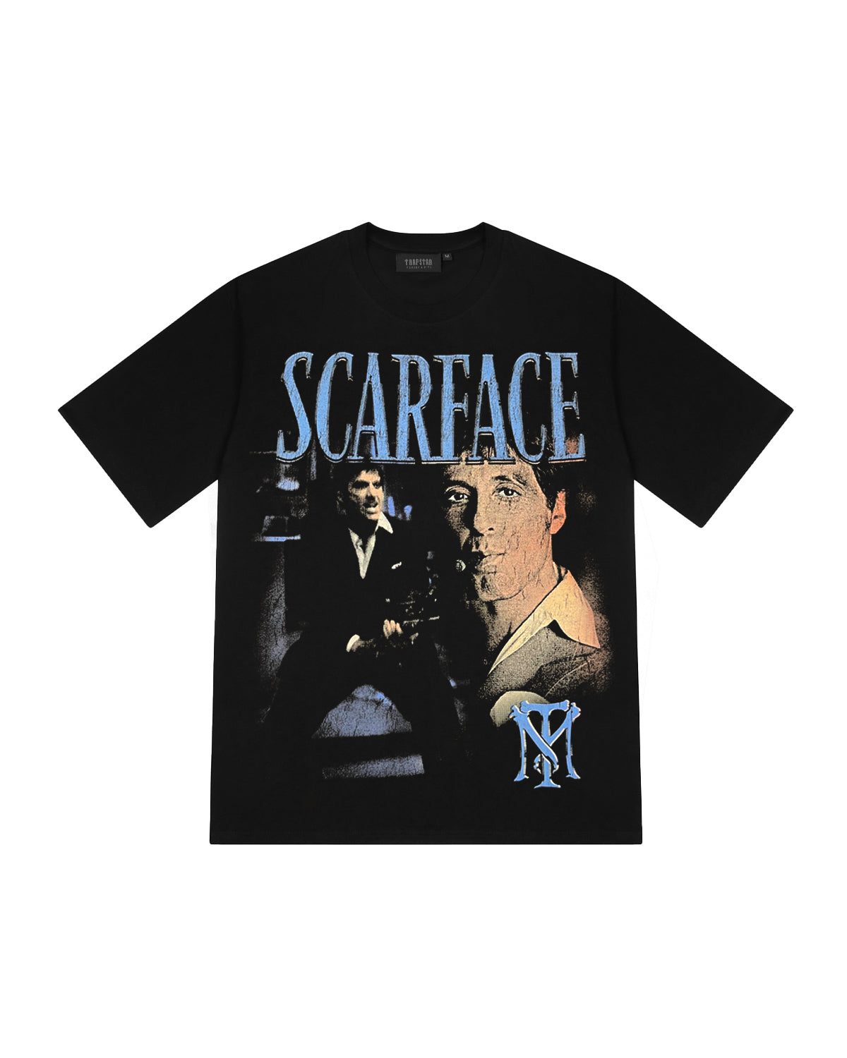 Trapstar x Scarface Tony Montana Vintage Tee - Black
