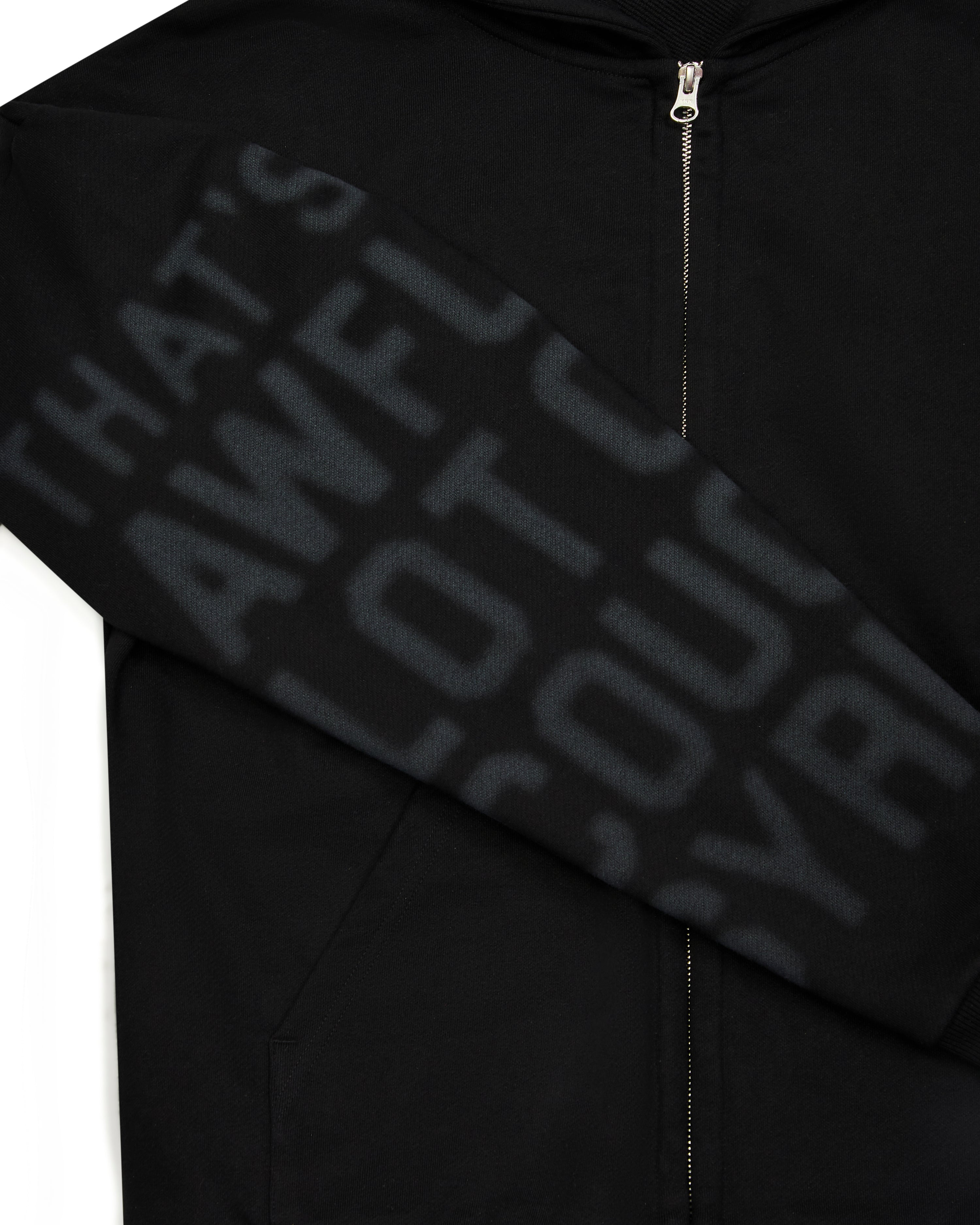 Trapstar x Cough Syrup Puff Hoodie - Black