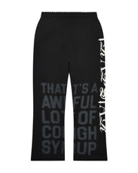 Trapstar x Cough Syrup Jogger - Black