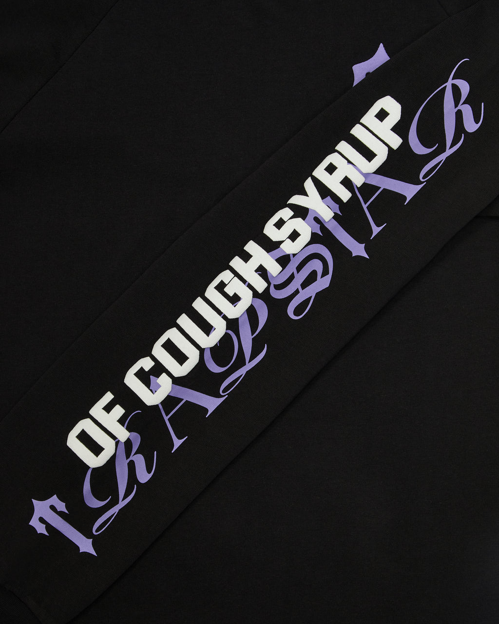 Trapstar x Cough Syrup LS Top - Black/Purple*