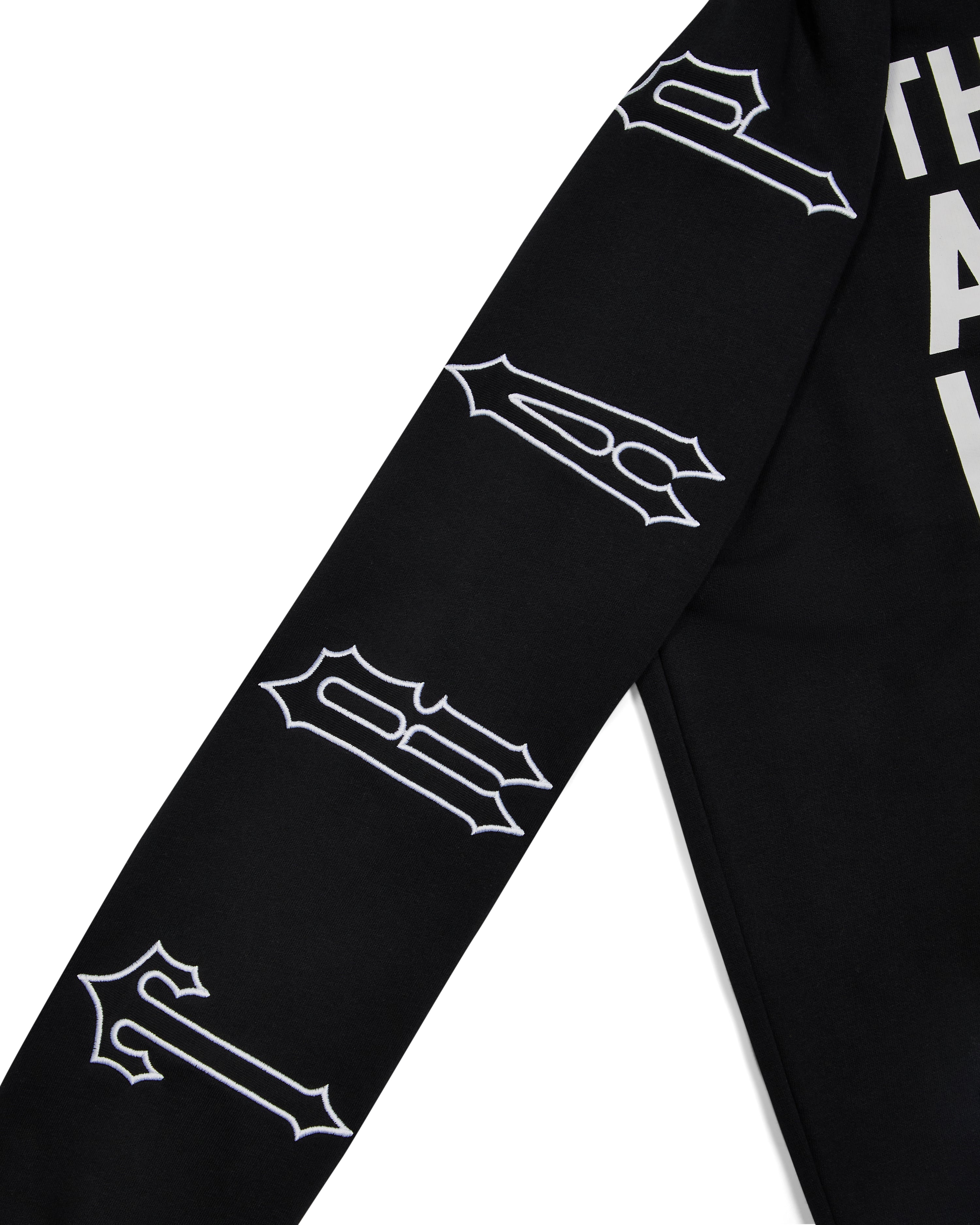 Trapstar x Cough Syrup Patchwork Hoodie - Black*
