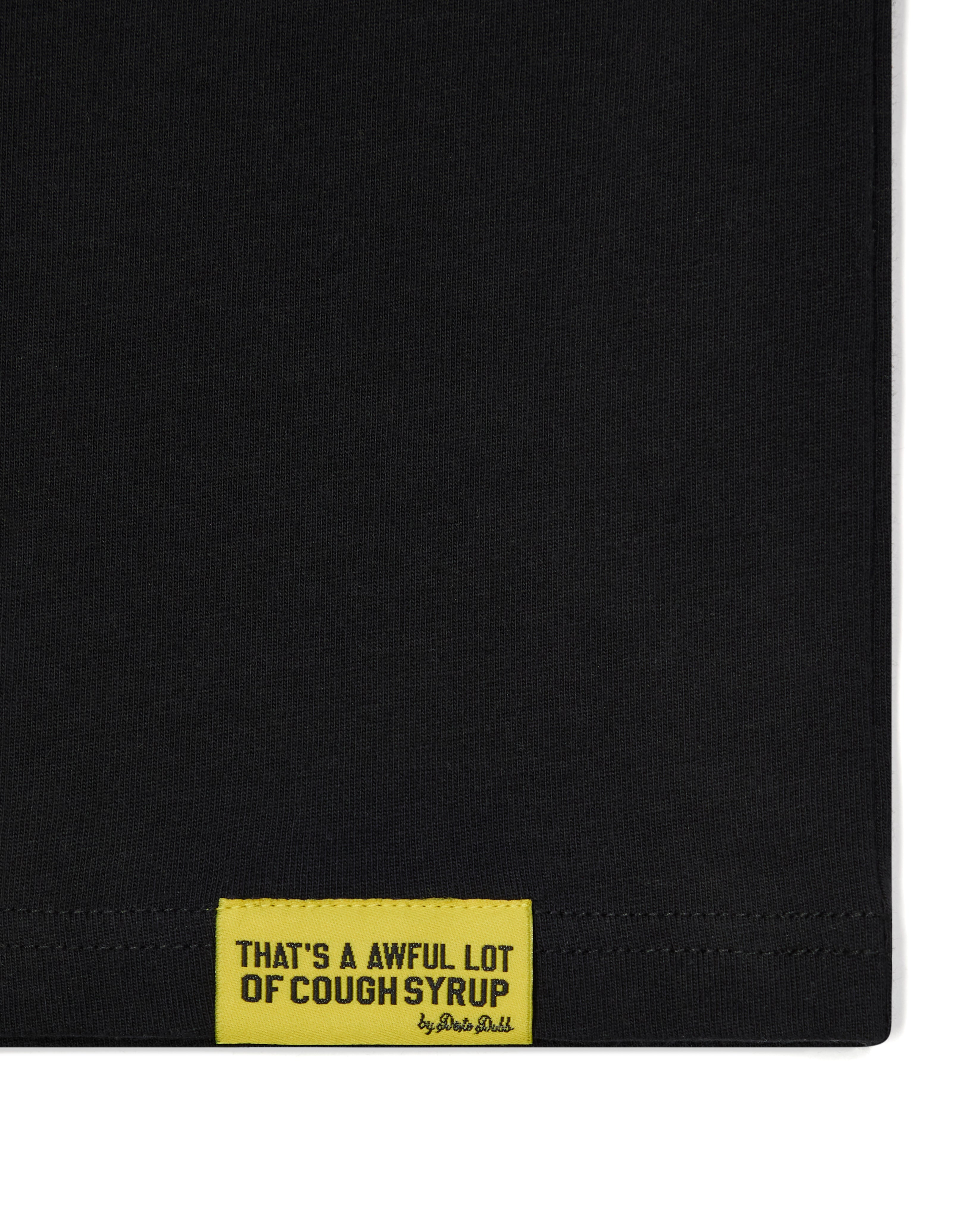 送関込み【Trapstar London】×COUGH SYRUP SCRIPT PUFF TEE Trapstar x Cough Syrup Irongate T-Shirt Black Men's - SS25 - US