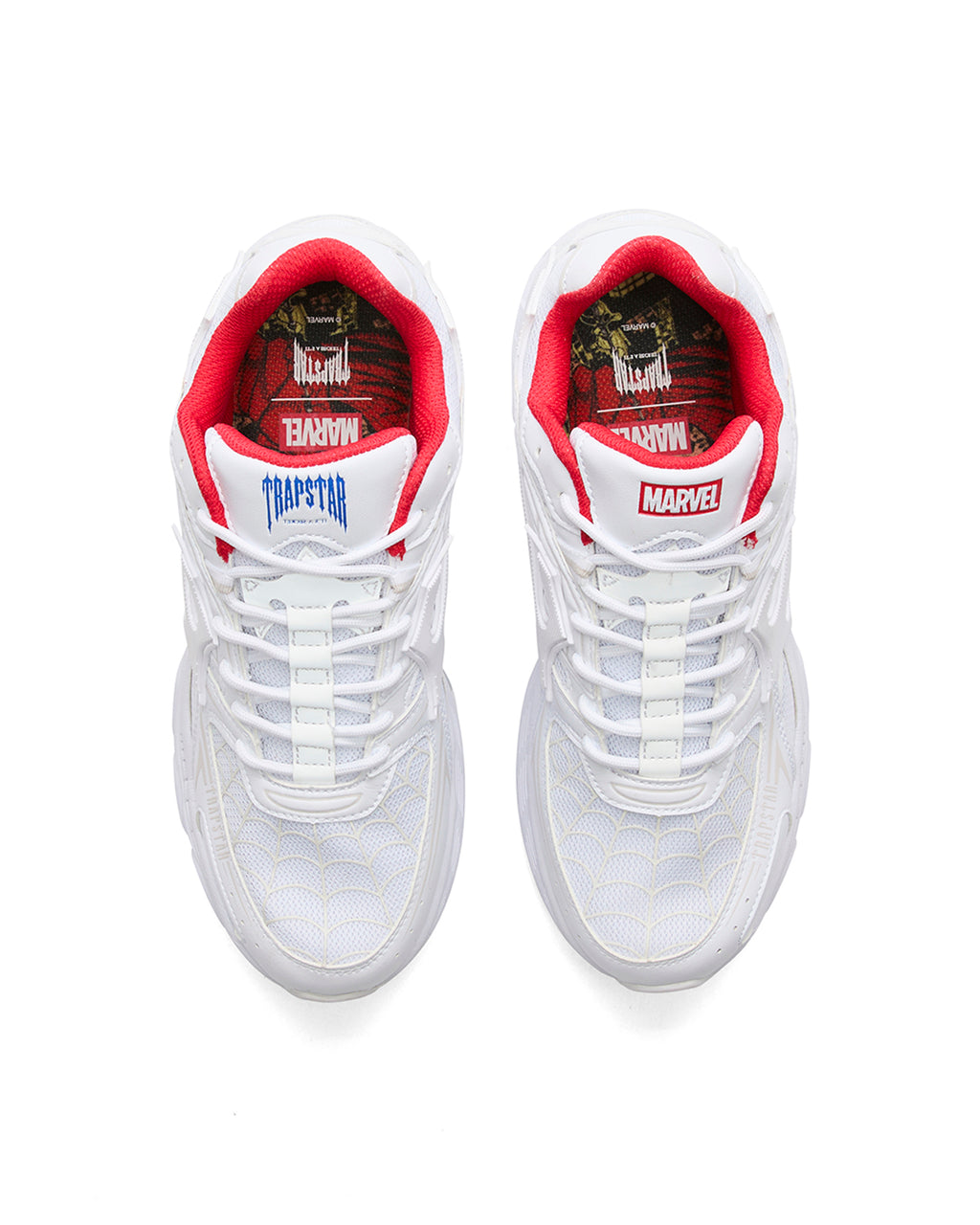 MARVEL Trapstar Trispeed 3000's - White/Red
