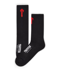 3 Pack Irongate T Socks - Black/White/Red