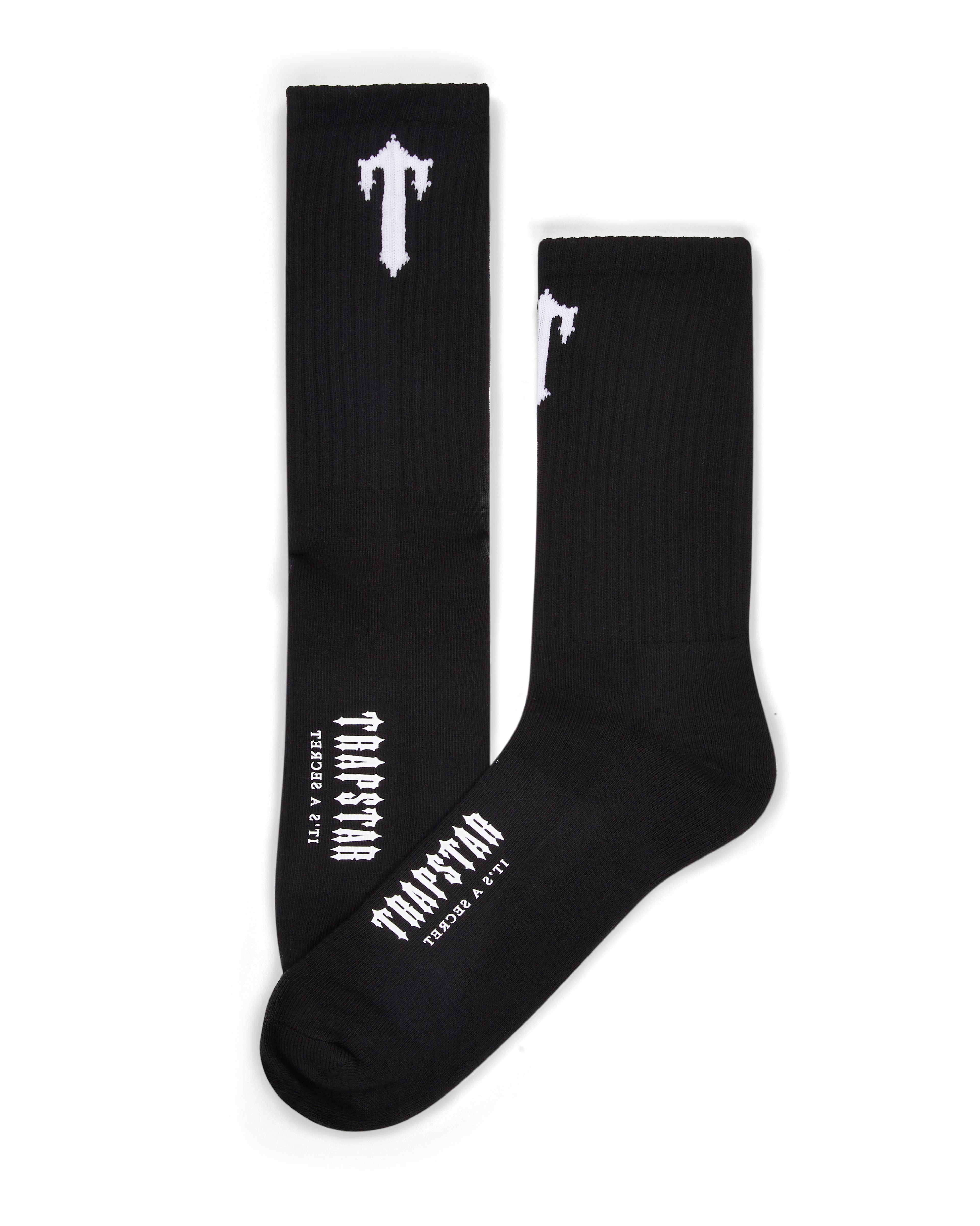 Trapstar 3 Pack Irongate T Socks - Black/White/Red