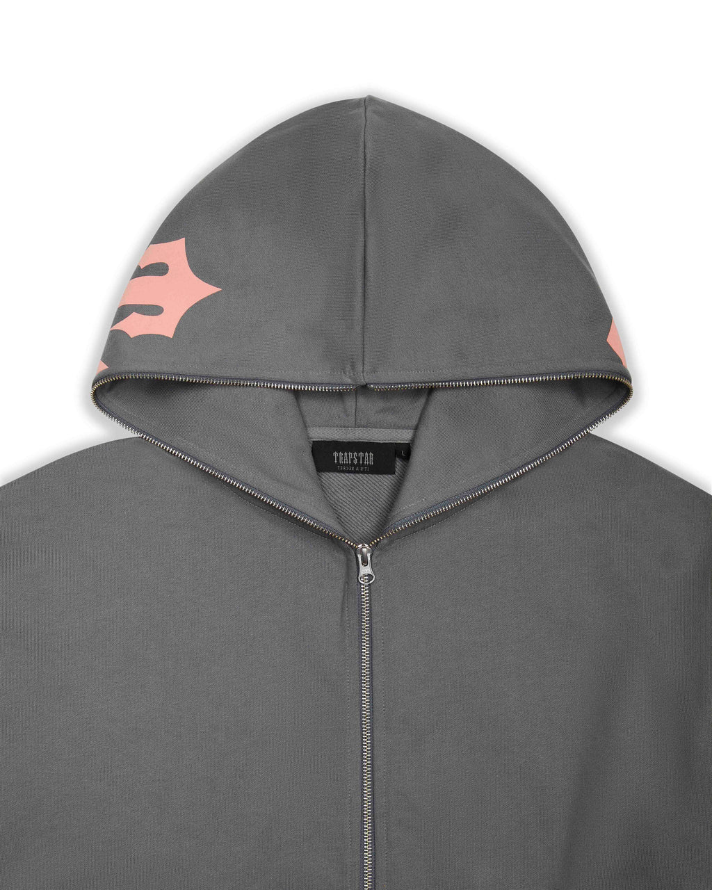 Script Hoodie 2.0 - Grey/Pink
