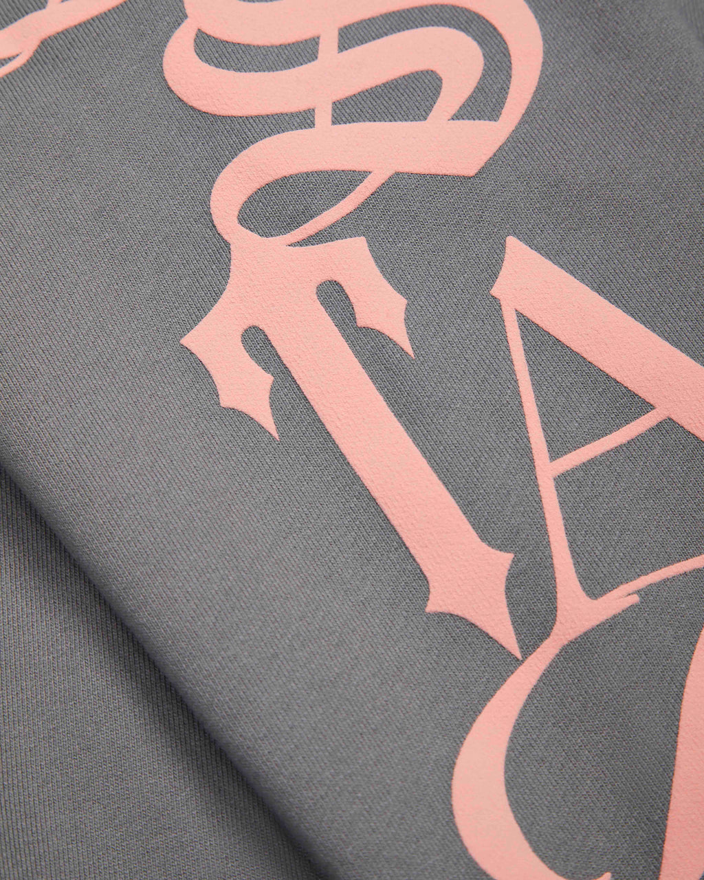 Script Hoodie 2.0 - Grey/Pink