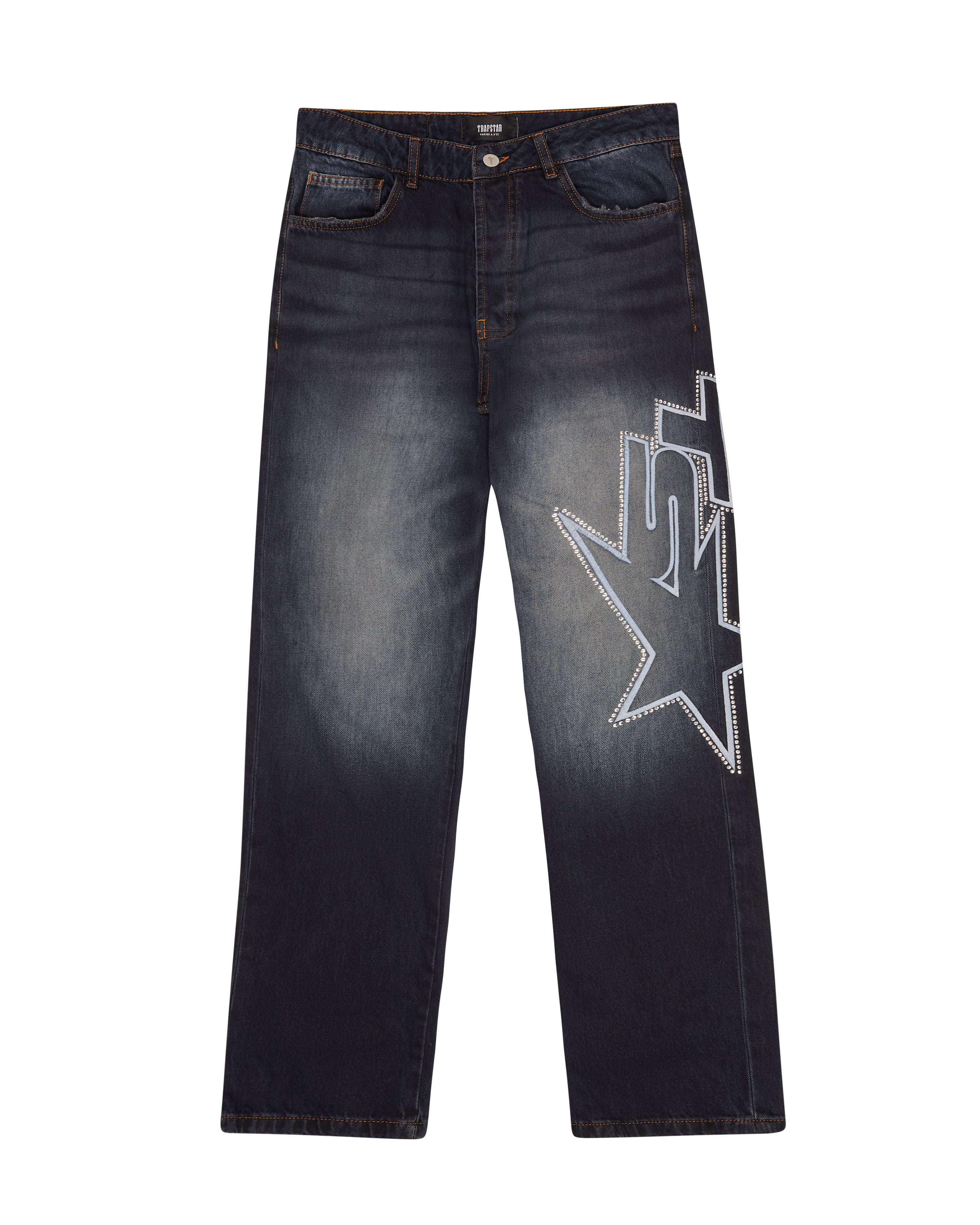 Trapstar TS Star Diamante Jeans - Indigo