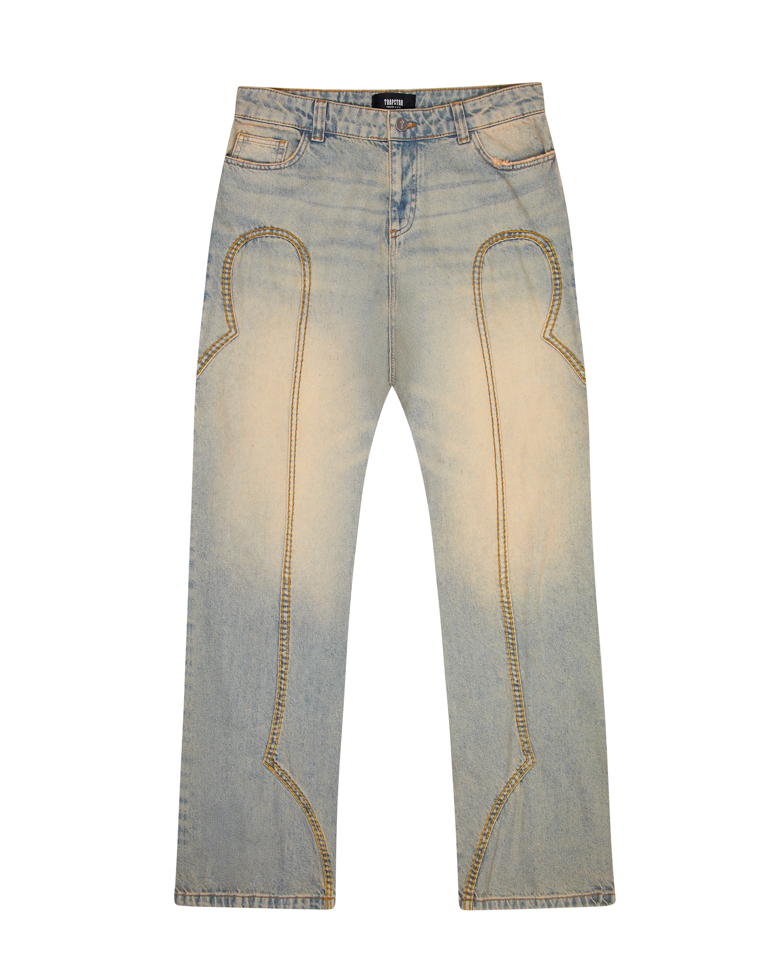 Women's Irongate Panel Denim Jeans - Sandy Blue