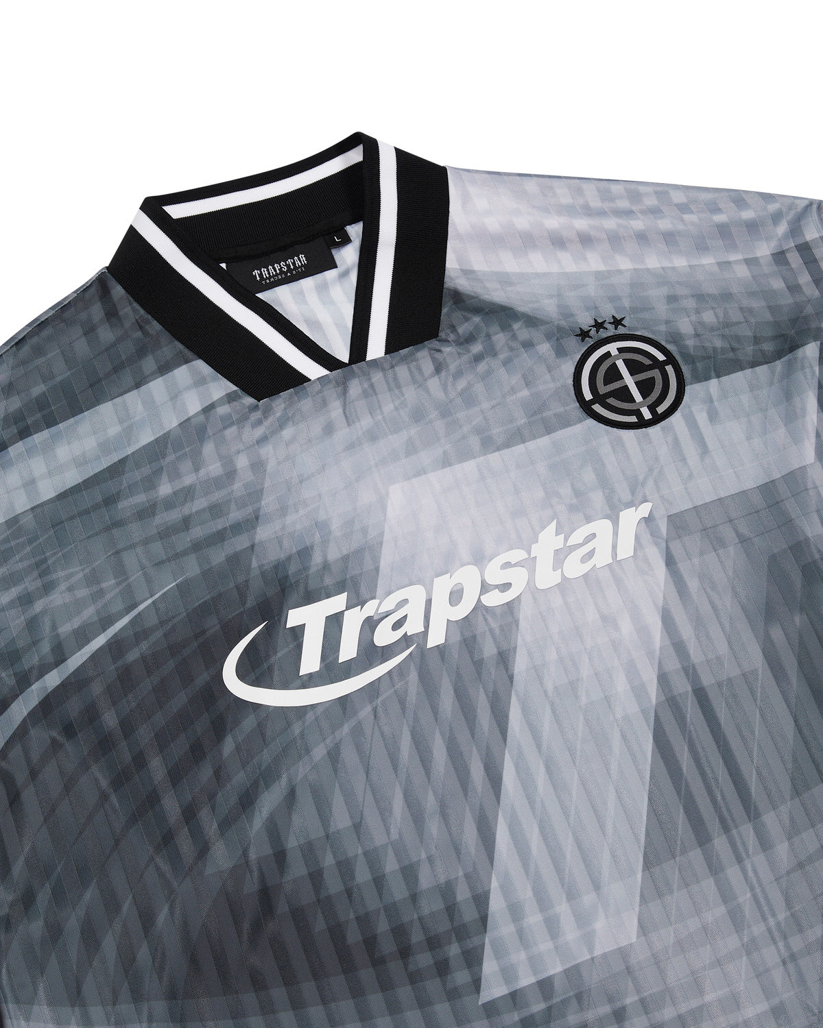 Trapstar Hyperdrive Football Jersey - Black