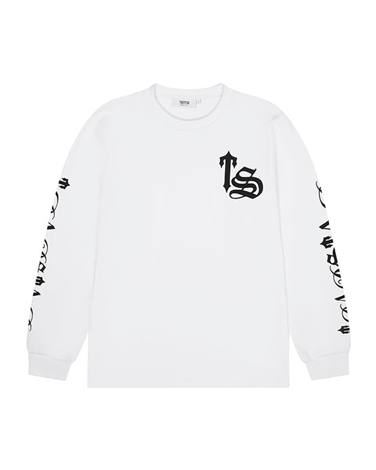 Waffle LS Top - White