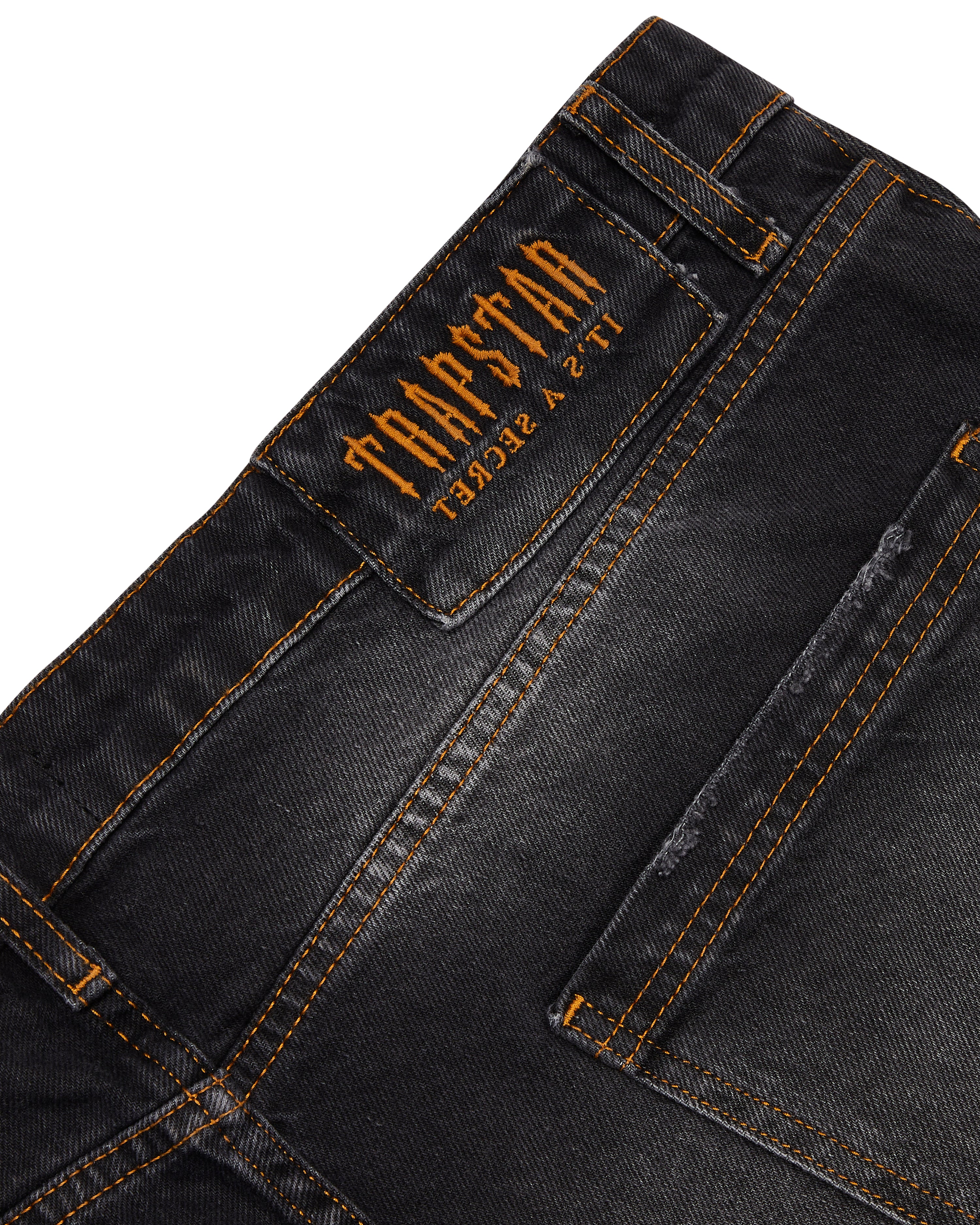 Women's Irongate Panel Denim Jeans - Black