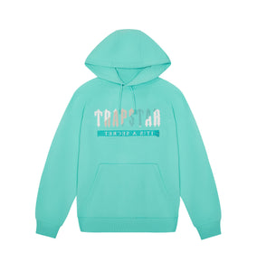 Chenille Decoded 2.0 Hoodie - Teal – Trapstar London