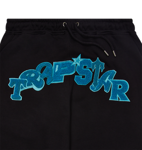 Wildcard Jogging Bottoms - Black/Teal