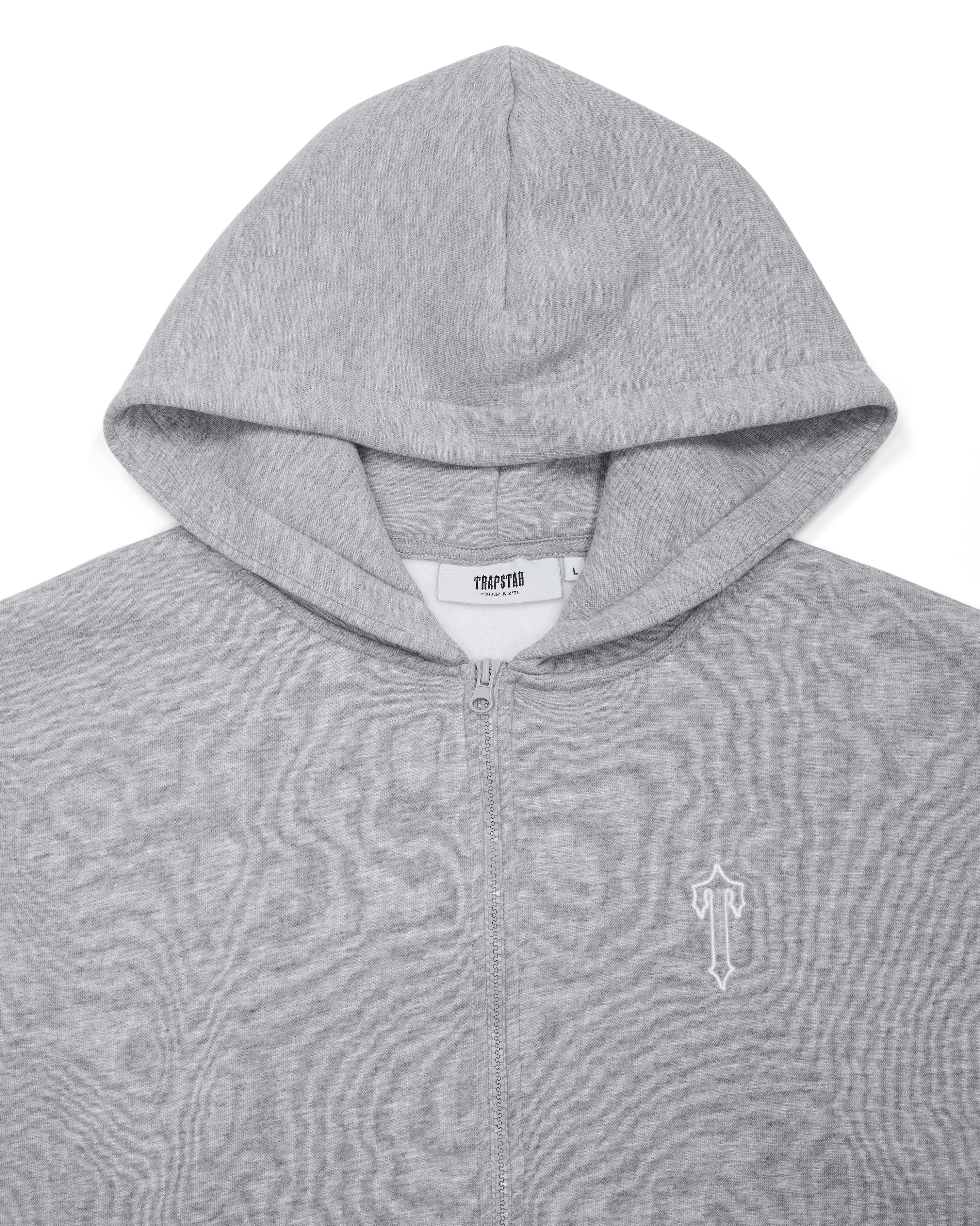 Foundation Zip Through Hoodie - Grey
