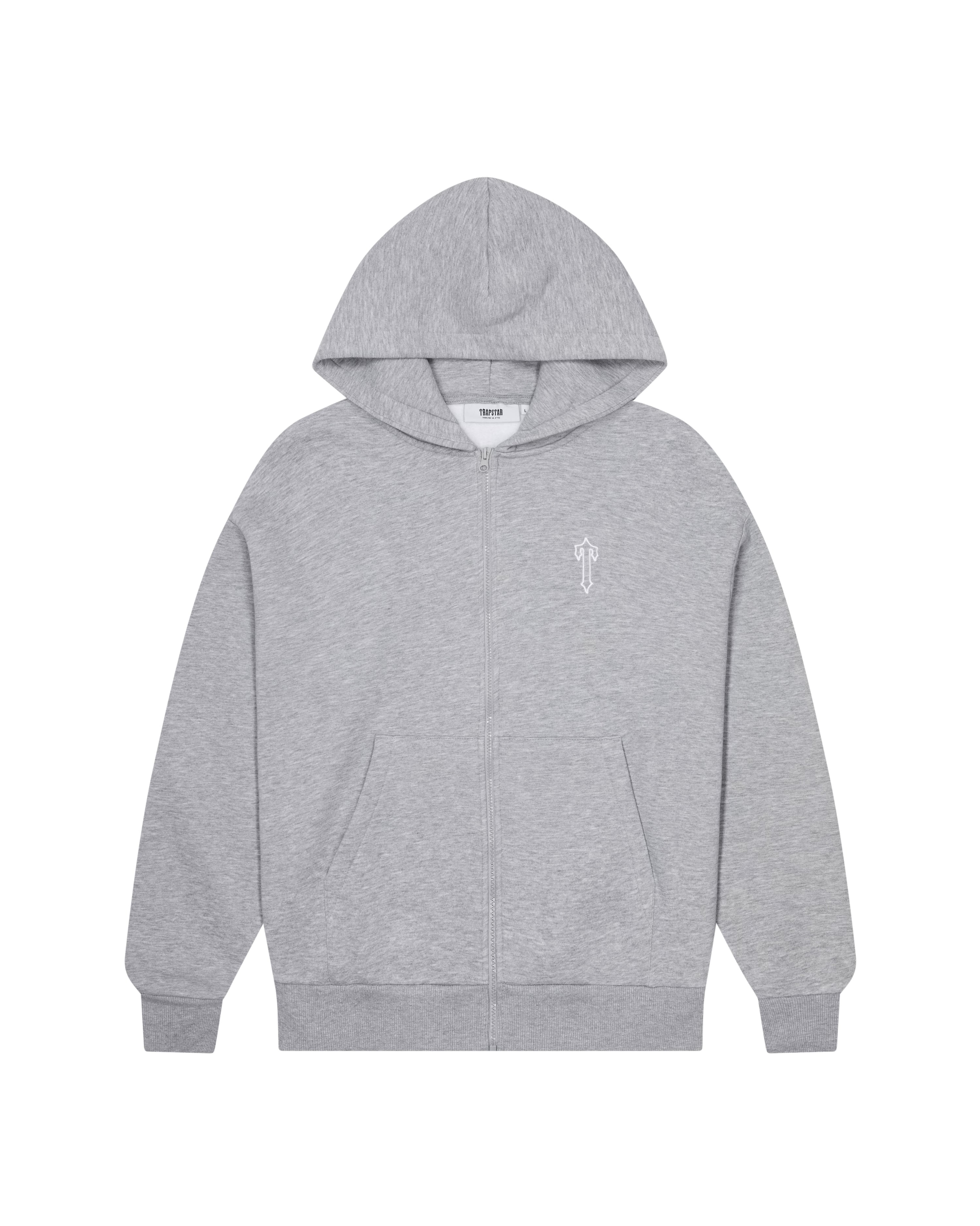 Foundation Zip Through Hoodie - Grey