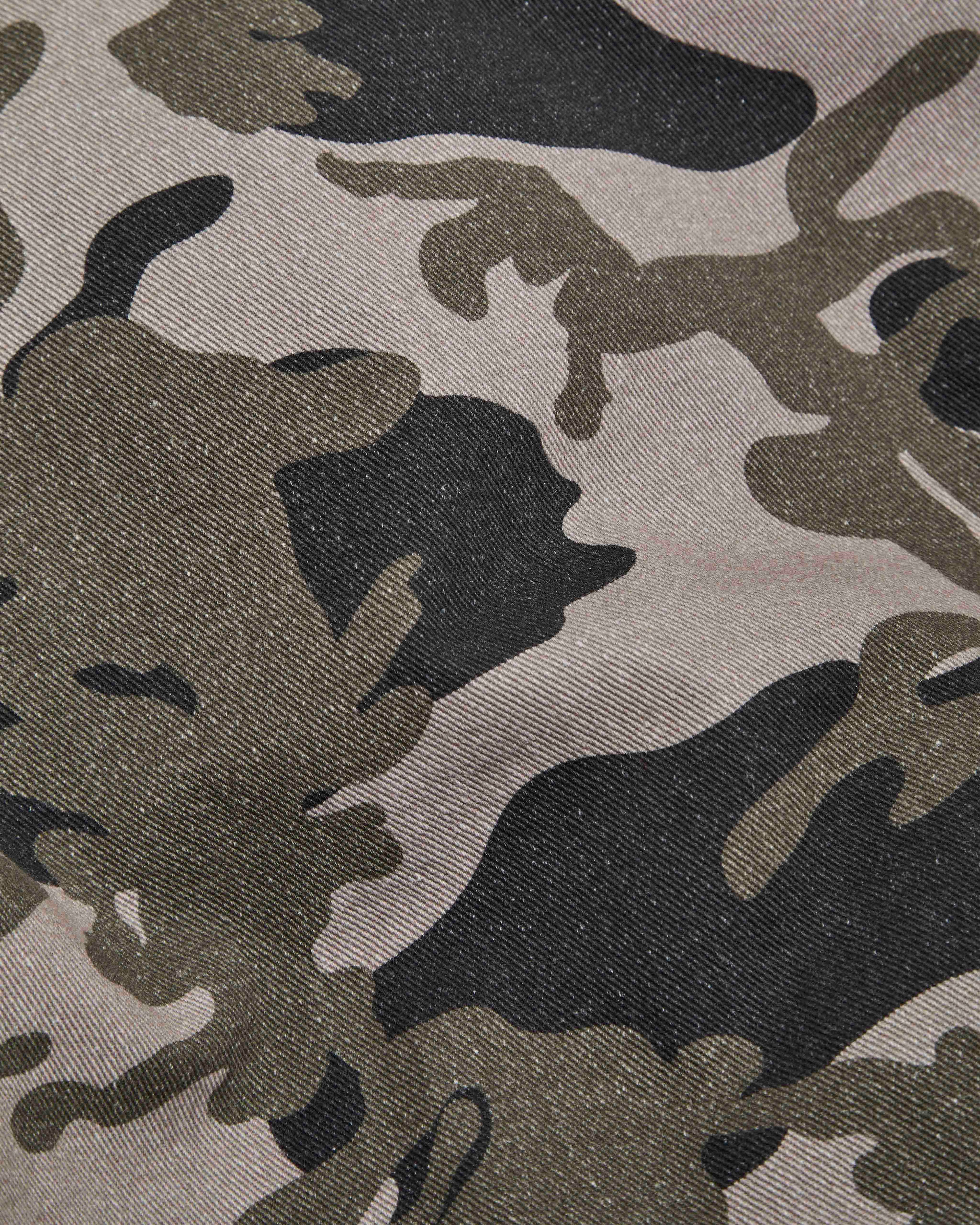 Camo Bomber Jacket - Khaki/Orange*