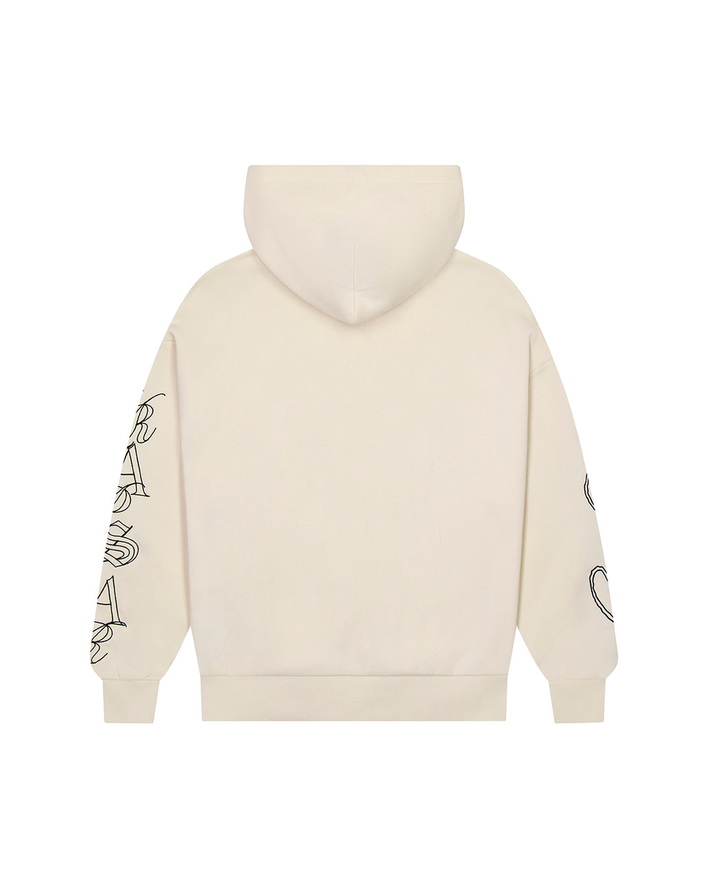 Trapstar x Ed Hardy Dead or Alive Rhinestone Hoodie - Cream
