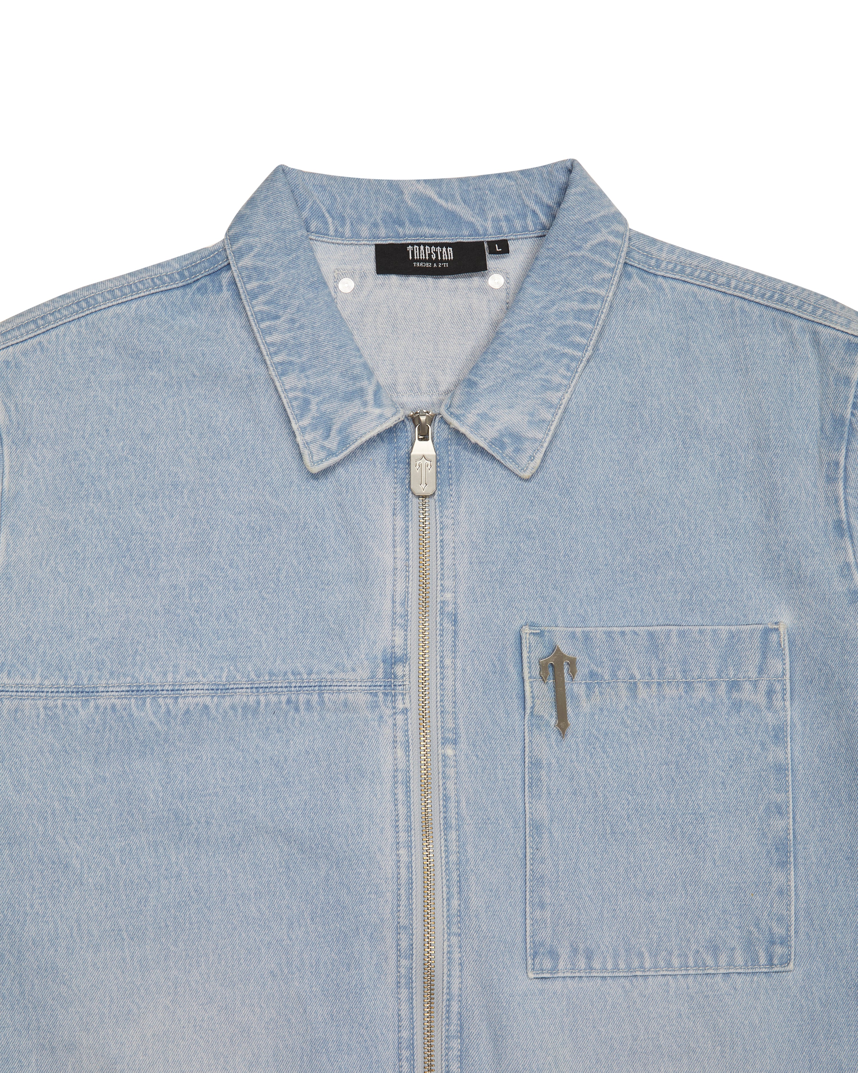 Deconstruct Rivet Shirt - Blue