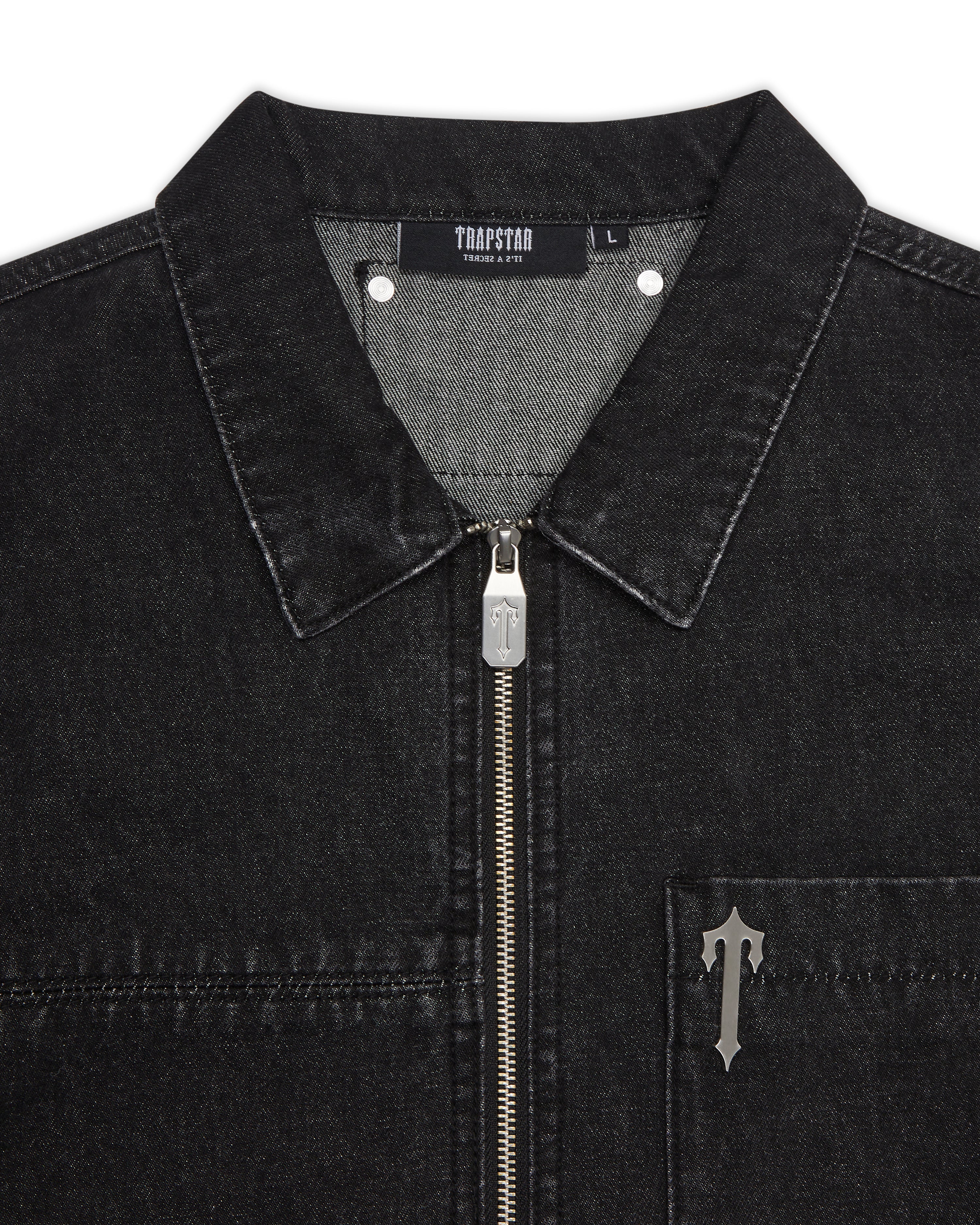 Deconstruct Rivet Shirt - Black