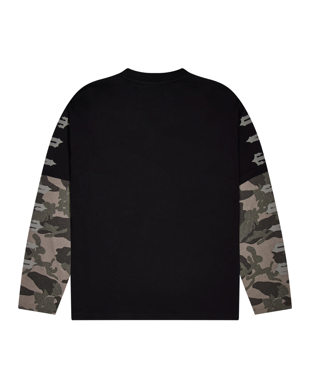 Trapstar x Ed Hardy Medusa LS Tee - Washed Black/Camo