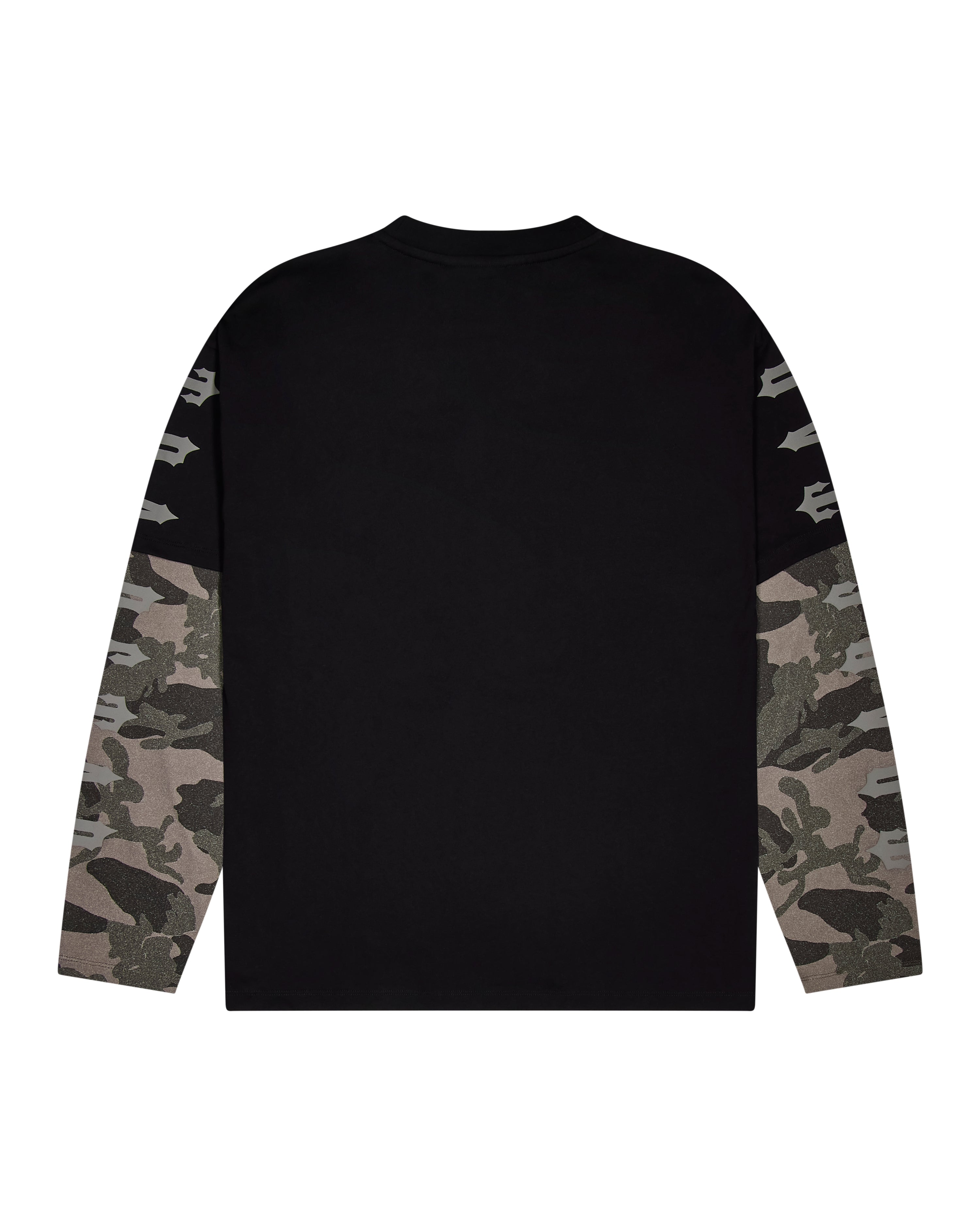 Trapstar x Ed Hardy Medusa LS Tee - Washed Black/Camo