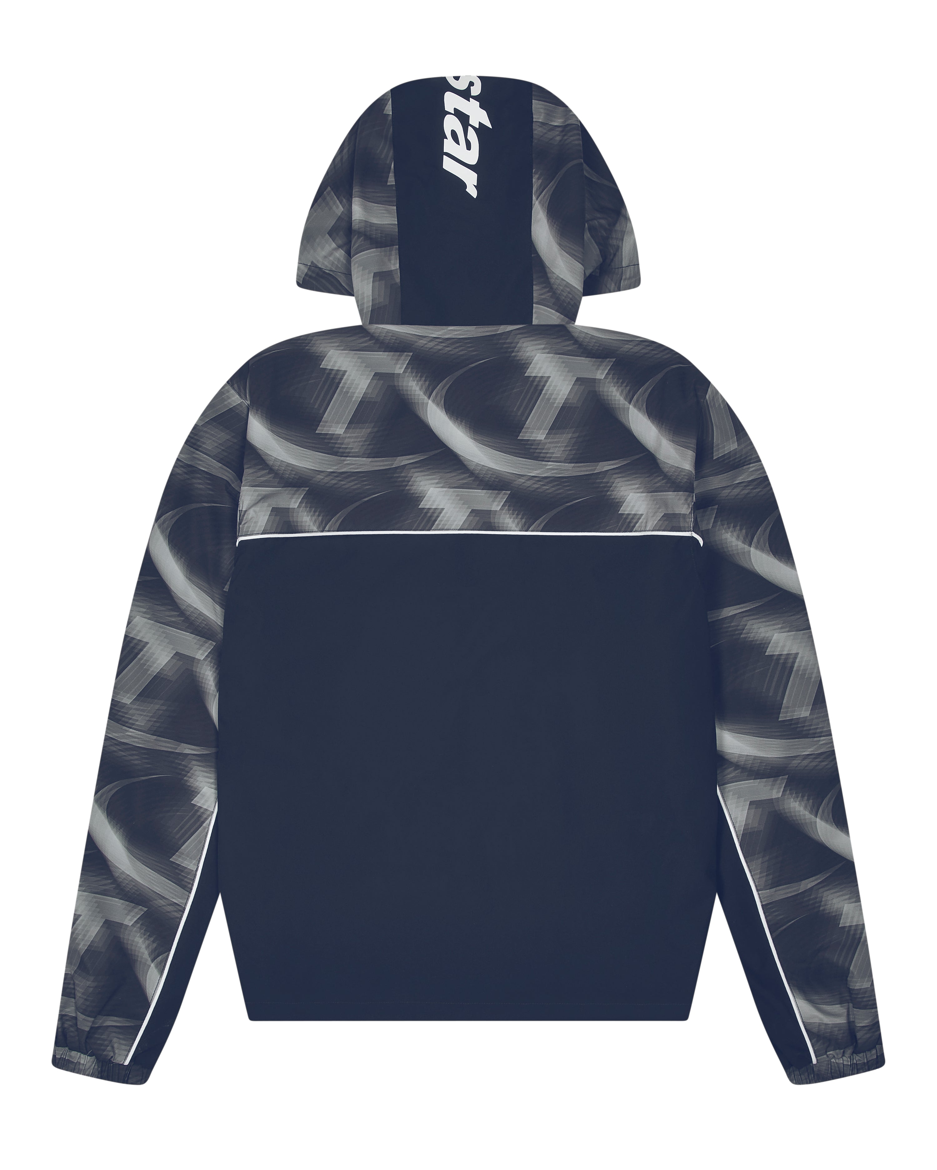Hyperdrive Print Windbreaker - Navy