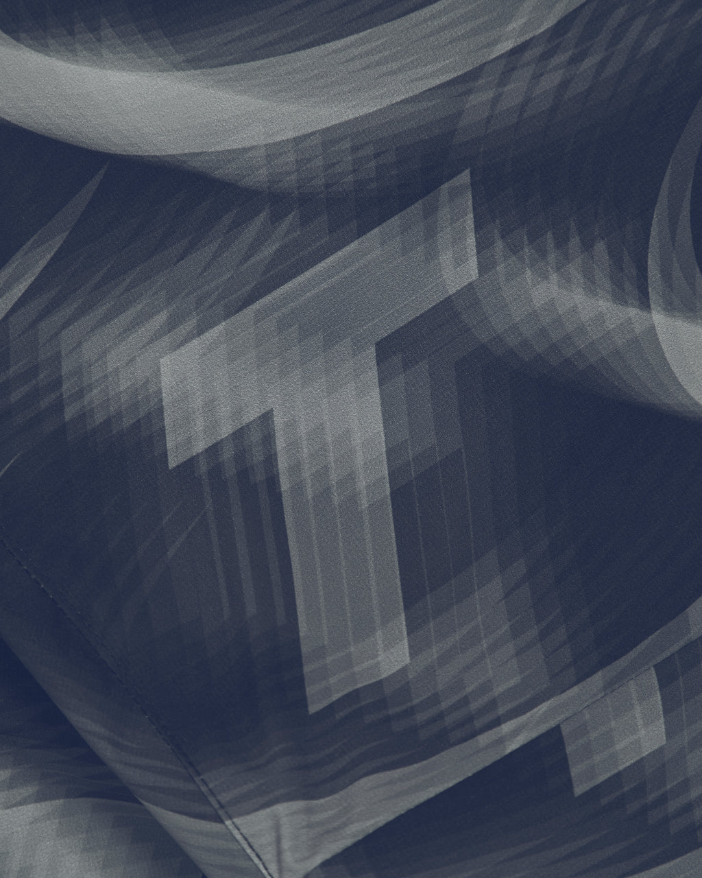 Hyperdrive Print Windbreaker - Navy