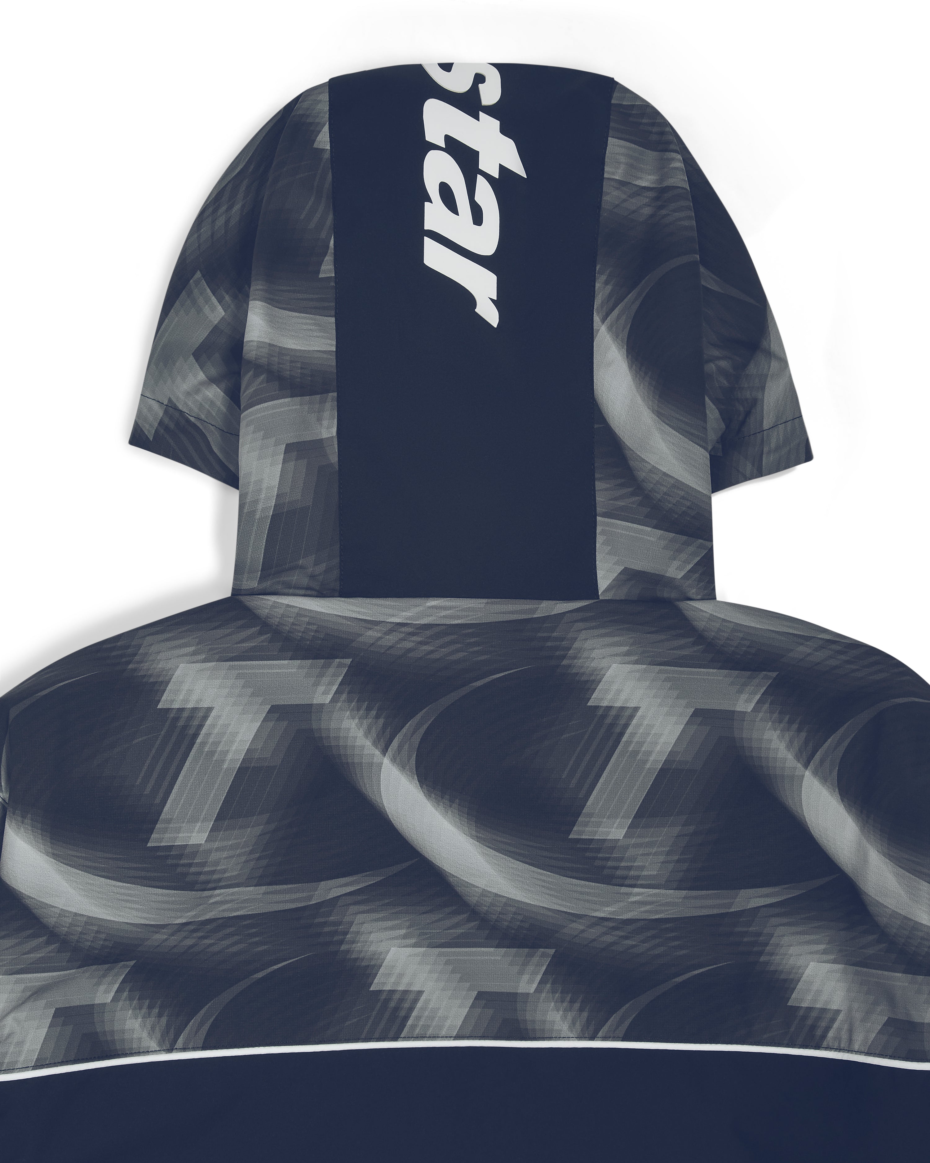 Hyperdrive Print Windbreaker - Navy
