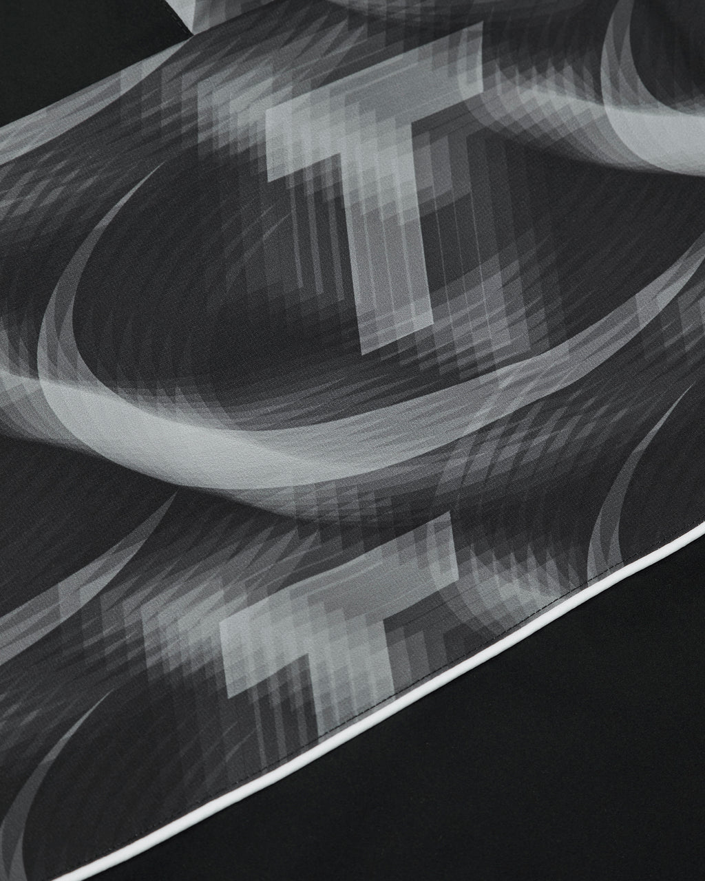 Hyperdrive Print Windbreaker- Black