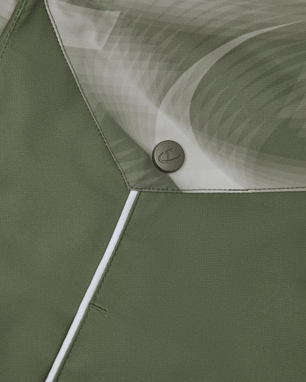 Hyperdrive Print Windbreaker - Khaki