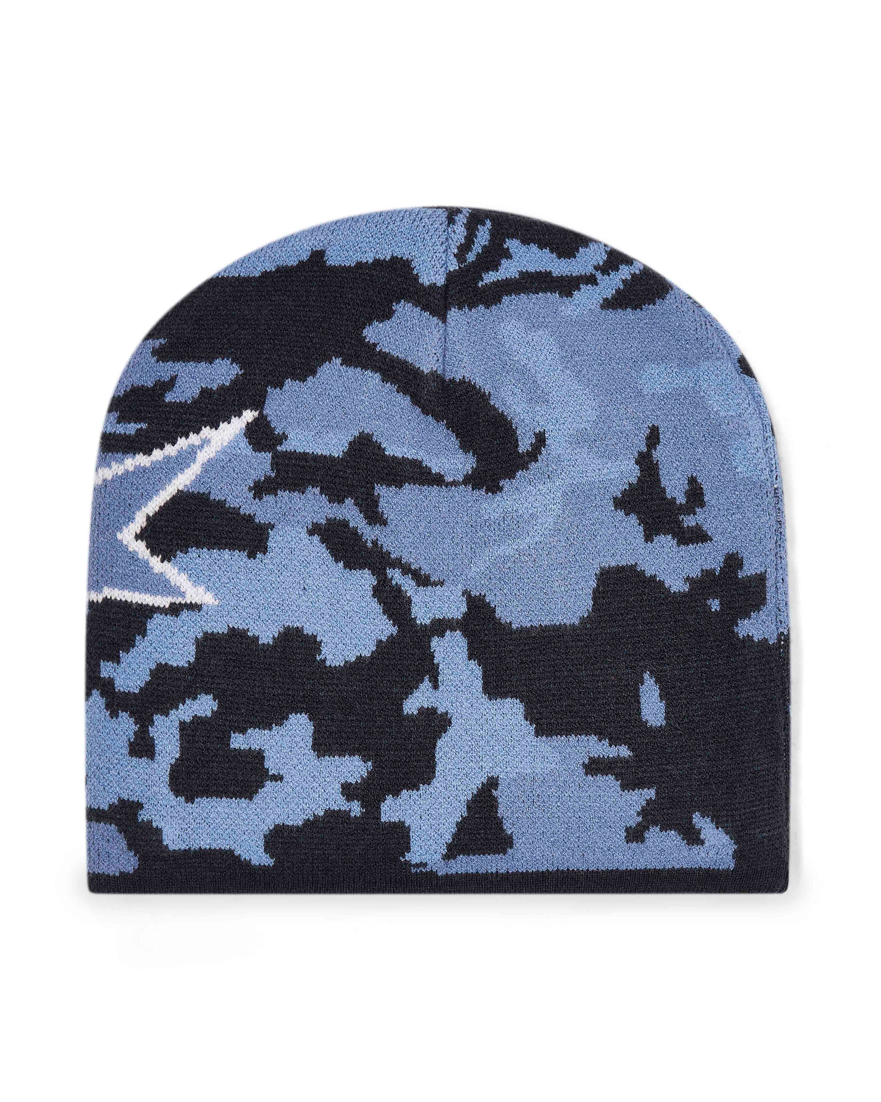 Trapstar TS Star Beanie - Blue Camo