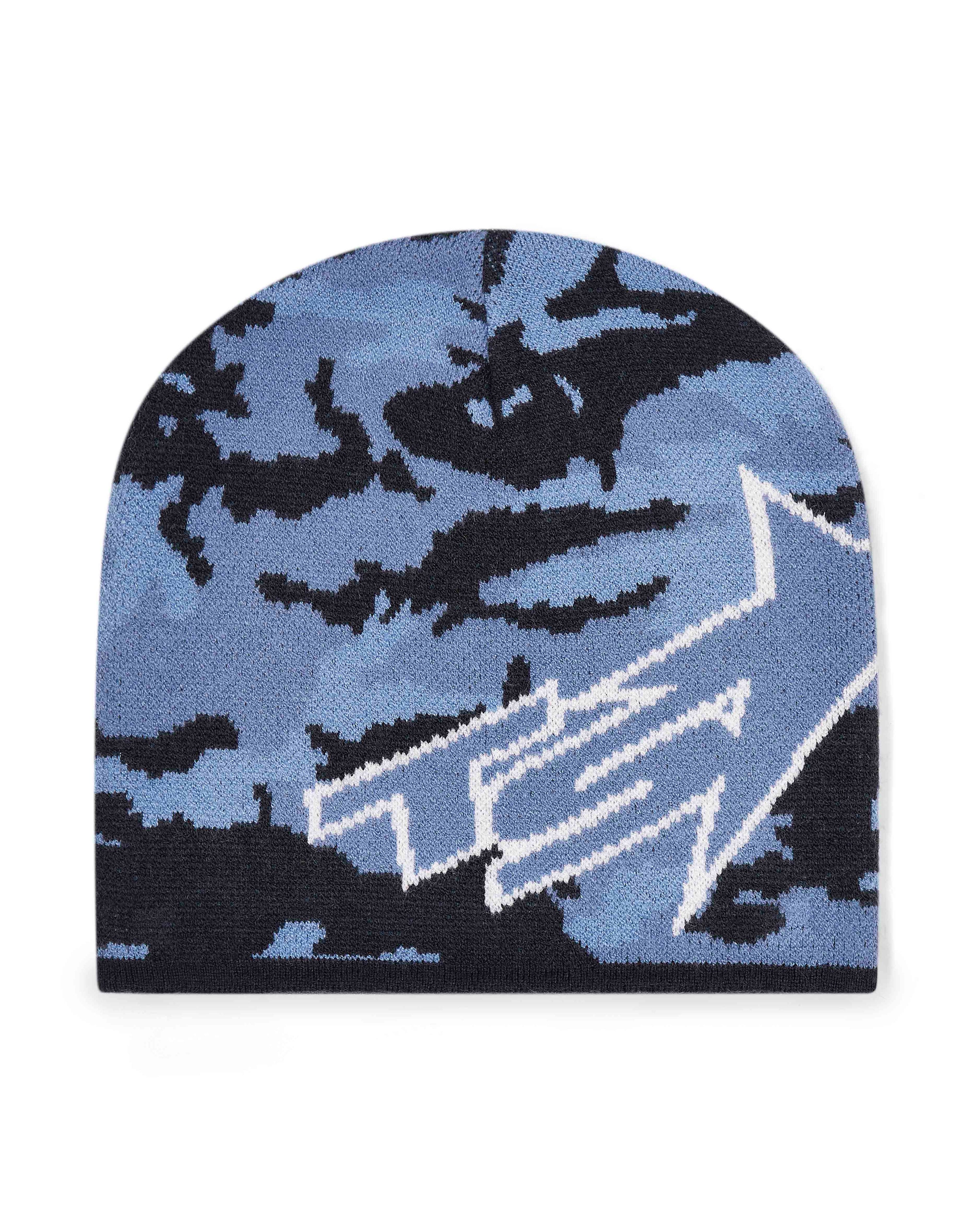 Trapstar TS Star Beanie - Blue Camo