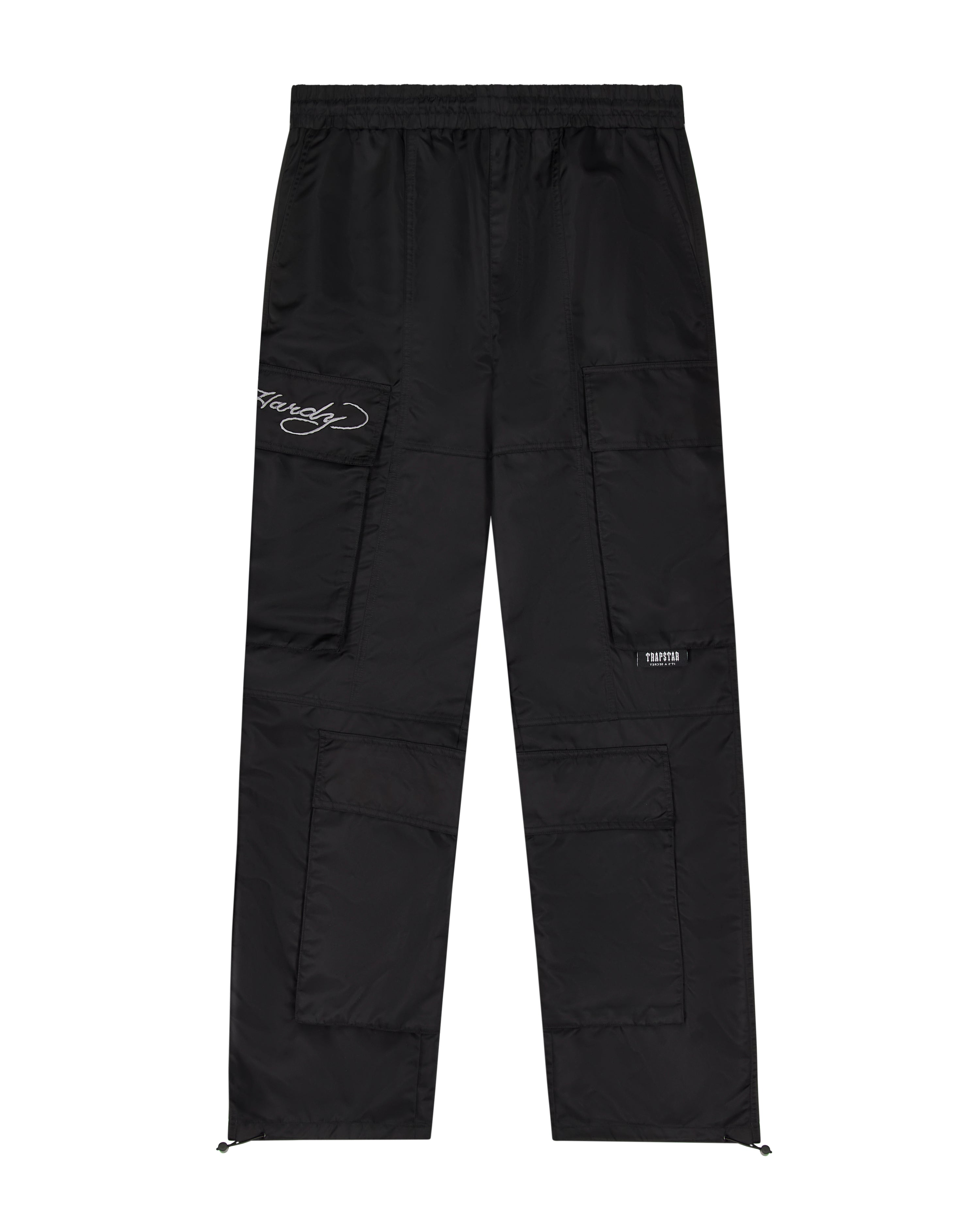 Trapstar x Ed Hardy Hell Cat Cargos - Black