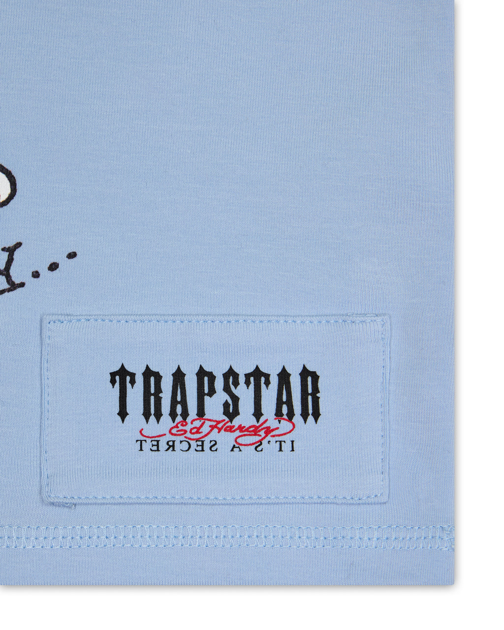 Trapstar x Ed Hardy Women's Good Pussy Vest - Baby Blue