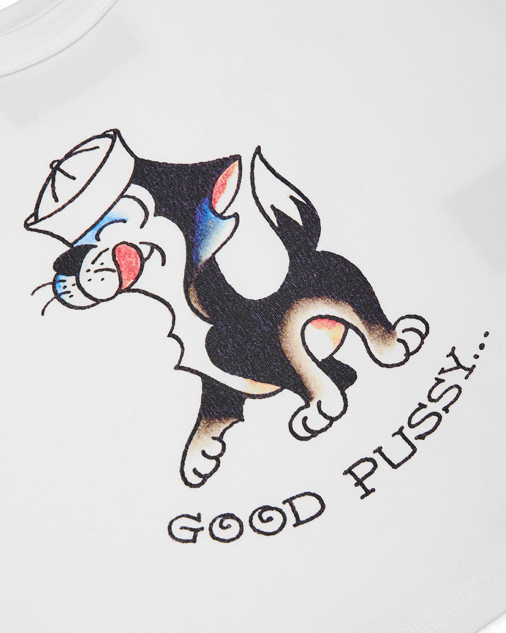 Trapstar x Ed Hardy Women's Good Pussy Vest - White