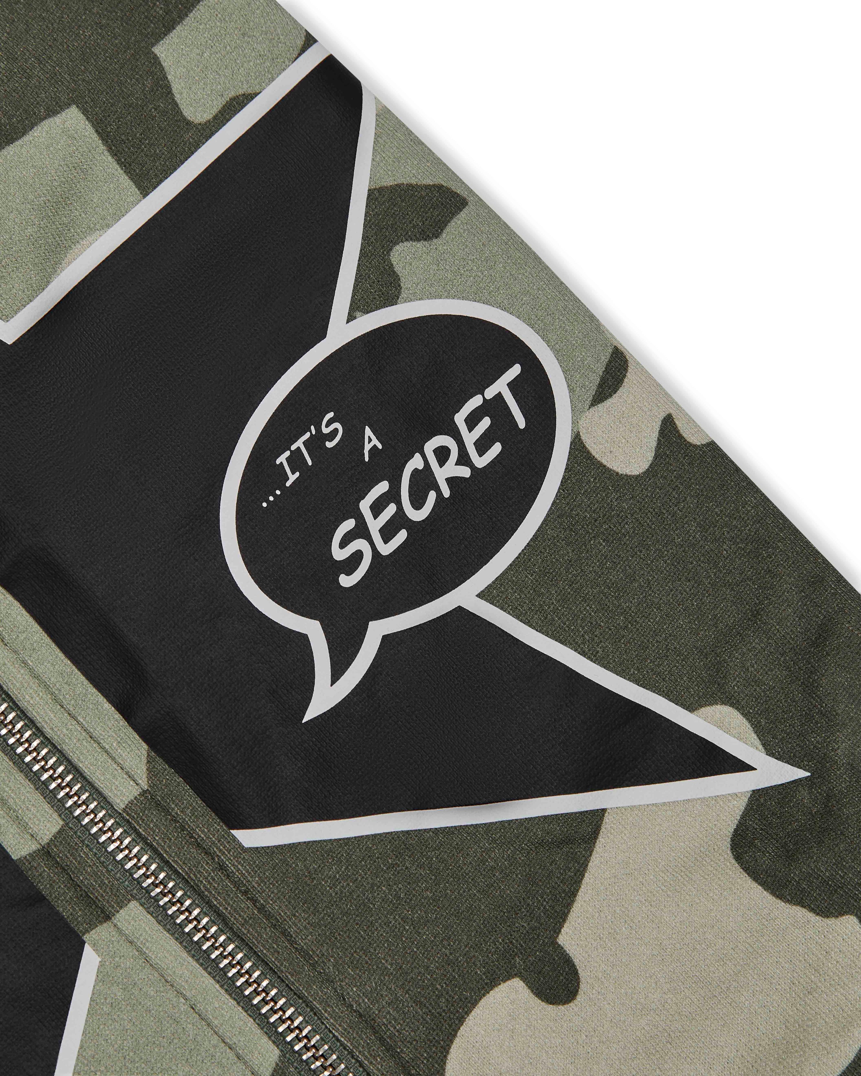 Trapstar TS Star Camo Hoodie - Green