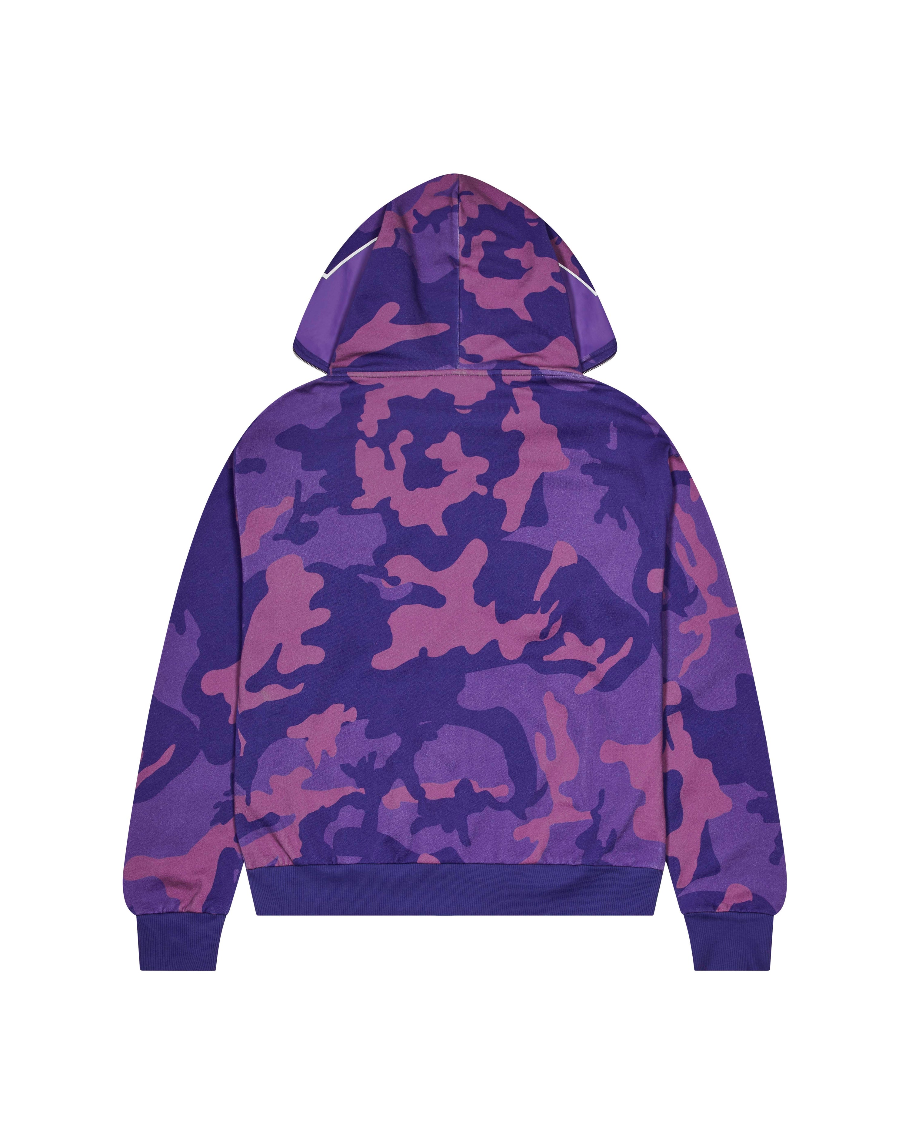 Trapstar TS Star Camo Hoodie - Purple
