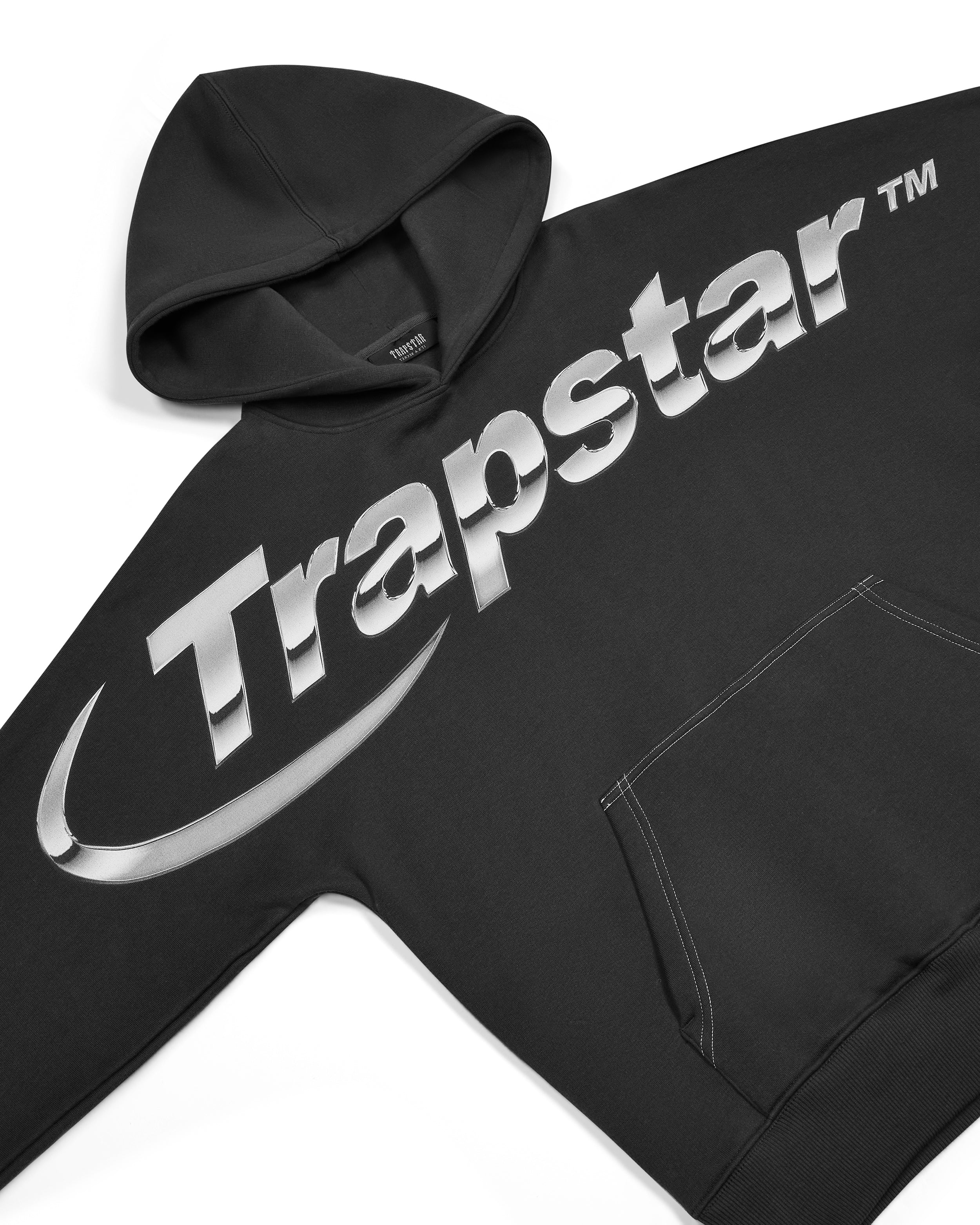 Hyperdrive Chrome Hoodie - Black