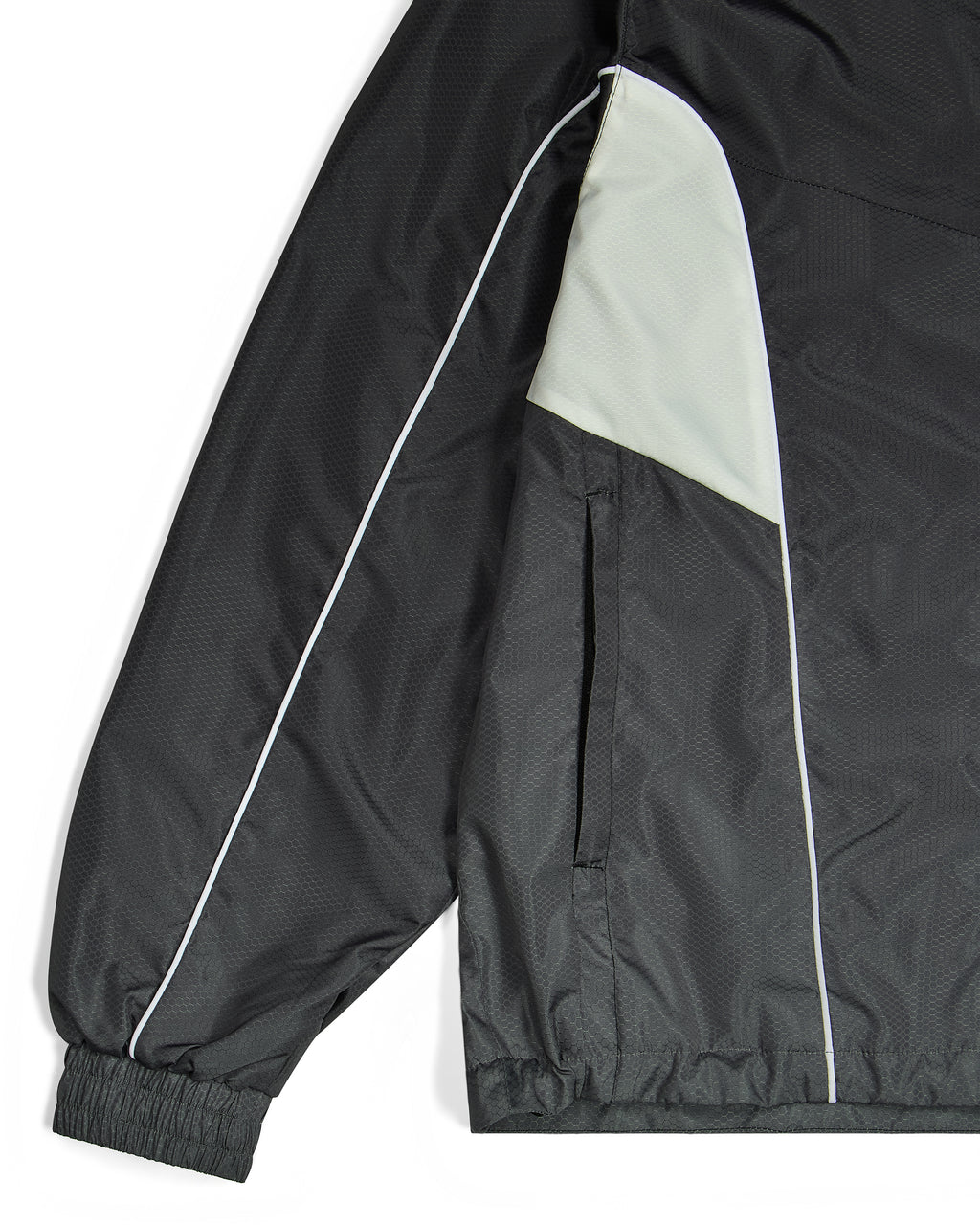 PRE ORDER Silicone Badge Windbreaker - Black