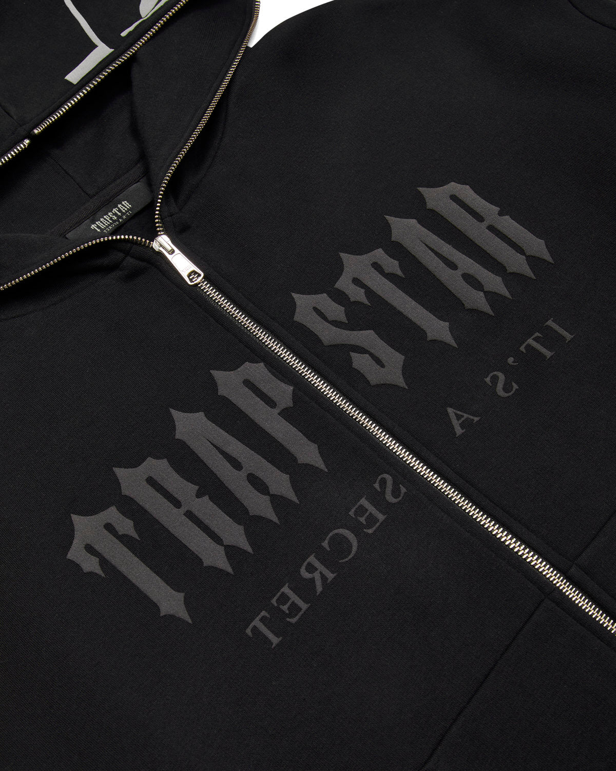 Trapstar Decoded Skull Rider Hoodie - Black