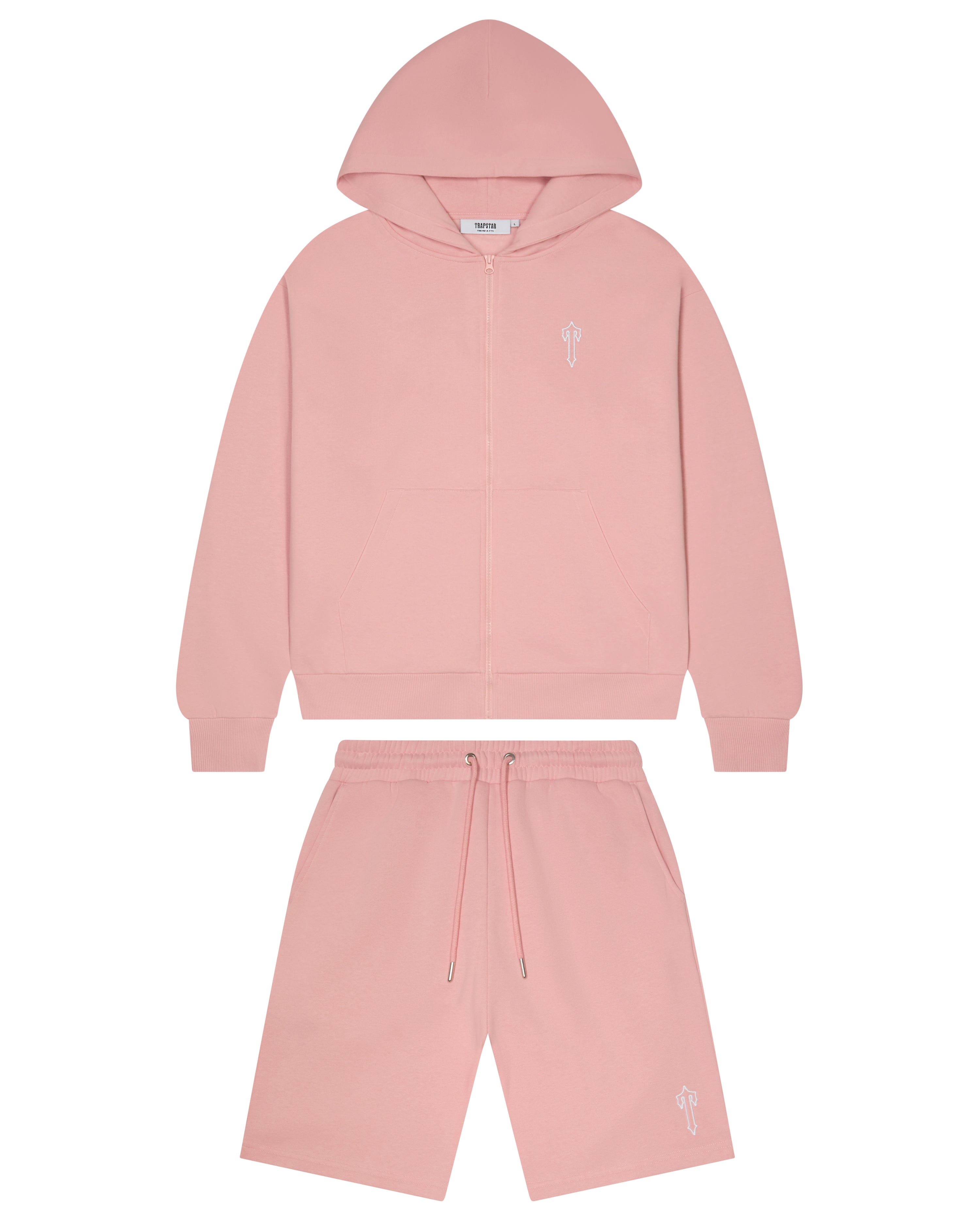 Foundation Zip Through Hoodie - Pink