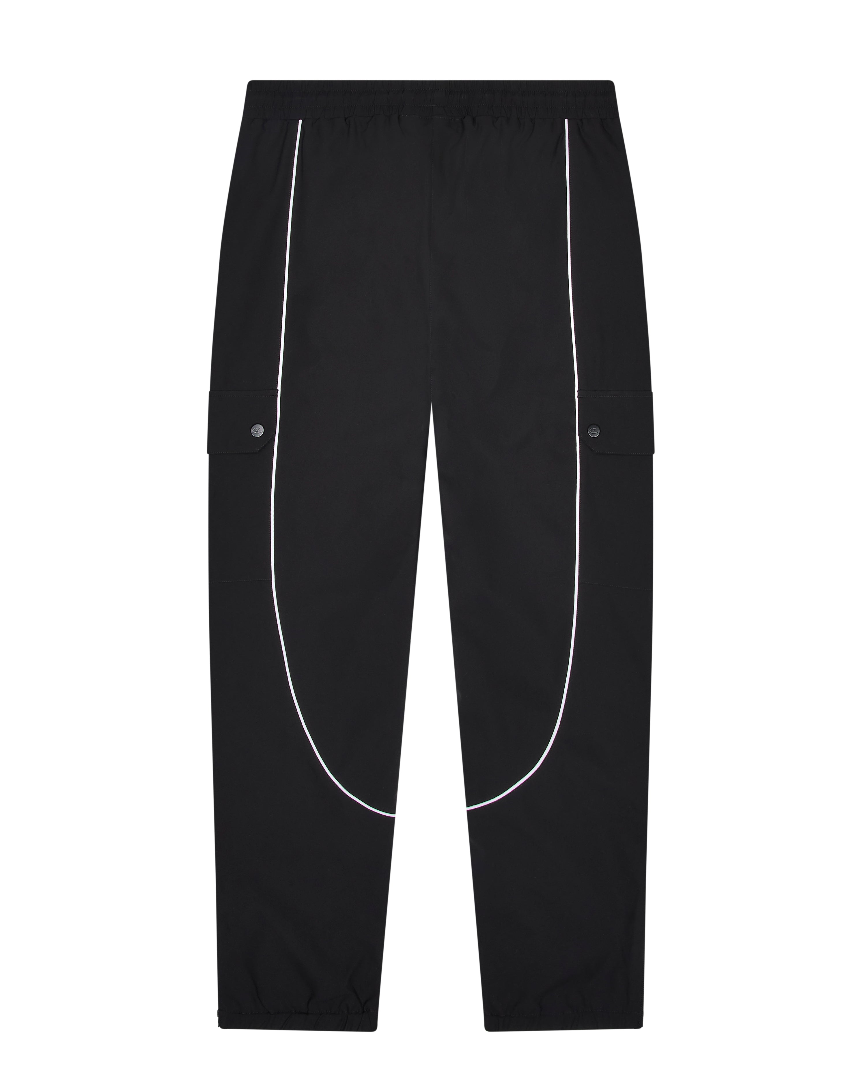 Hyperdrive Print Shell Pants- Black